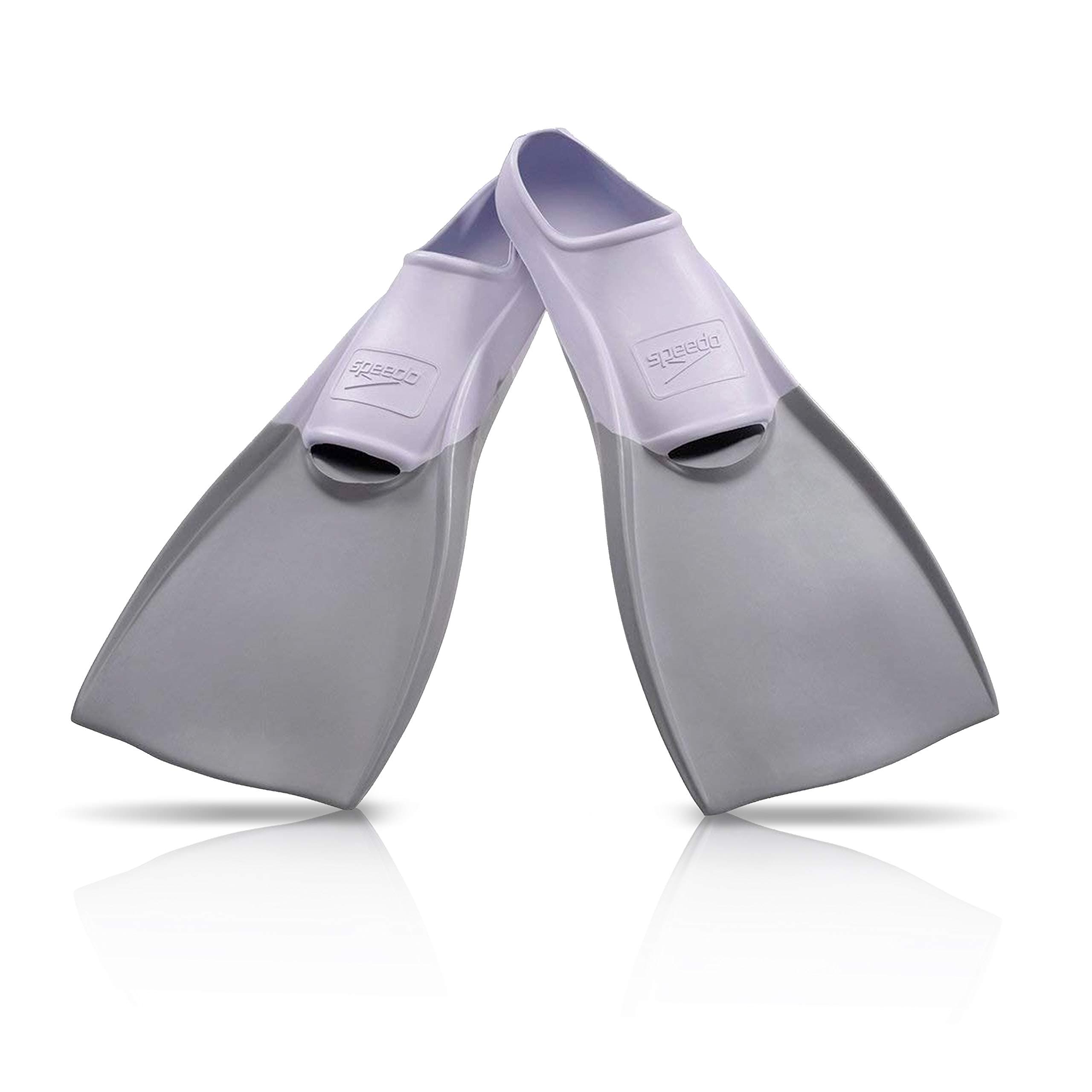 Unisex-Adult Swim Training Fins Rubber Long Blade