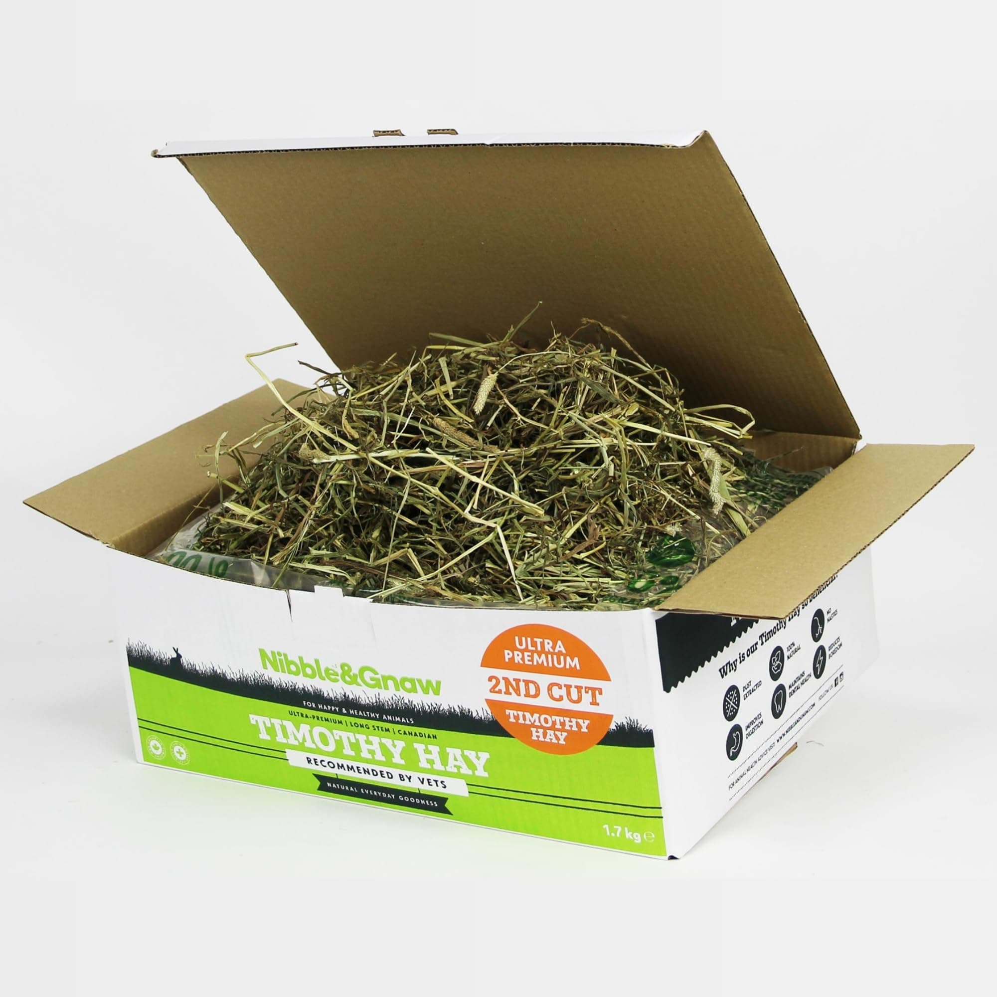 Timothy Hay, Rabbit hay, Guinea Pig hay, Second Cut, 2.2kg