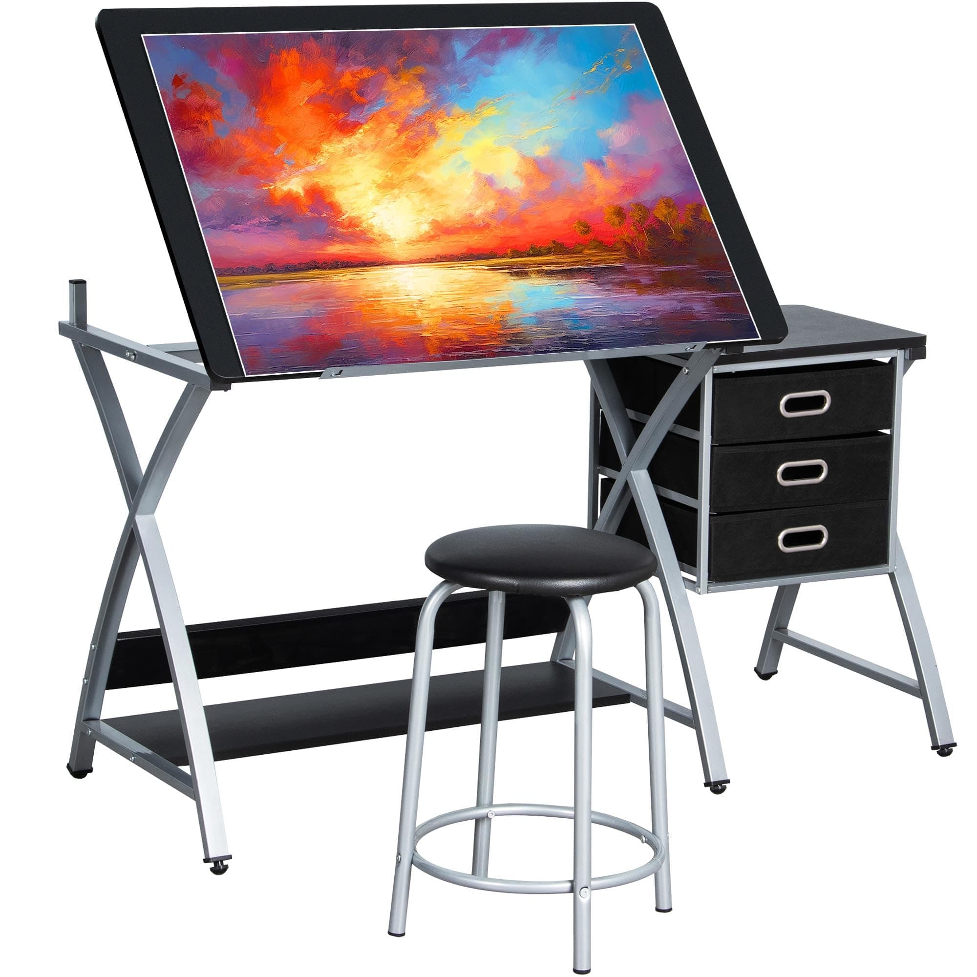 Drafting Table w/Stool