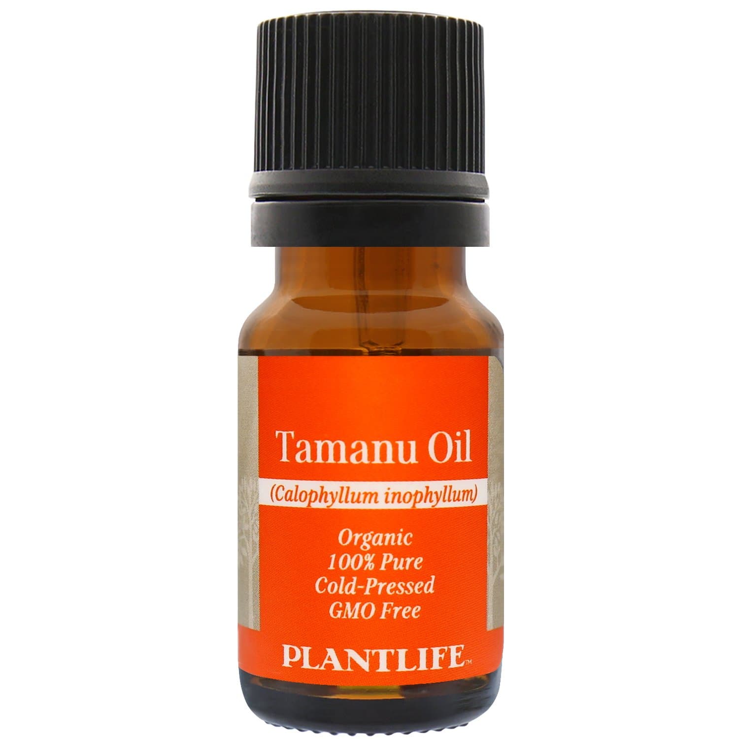 Plantlife Tamanu Carrier Oil - Cold Pressed, Non-GMO, and Gluten Free Carrier Oils - for Skin, Hair, and Personal Care - 10 ml
