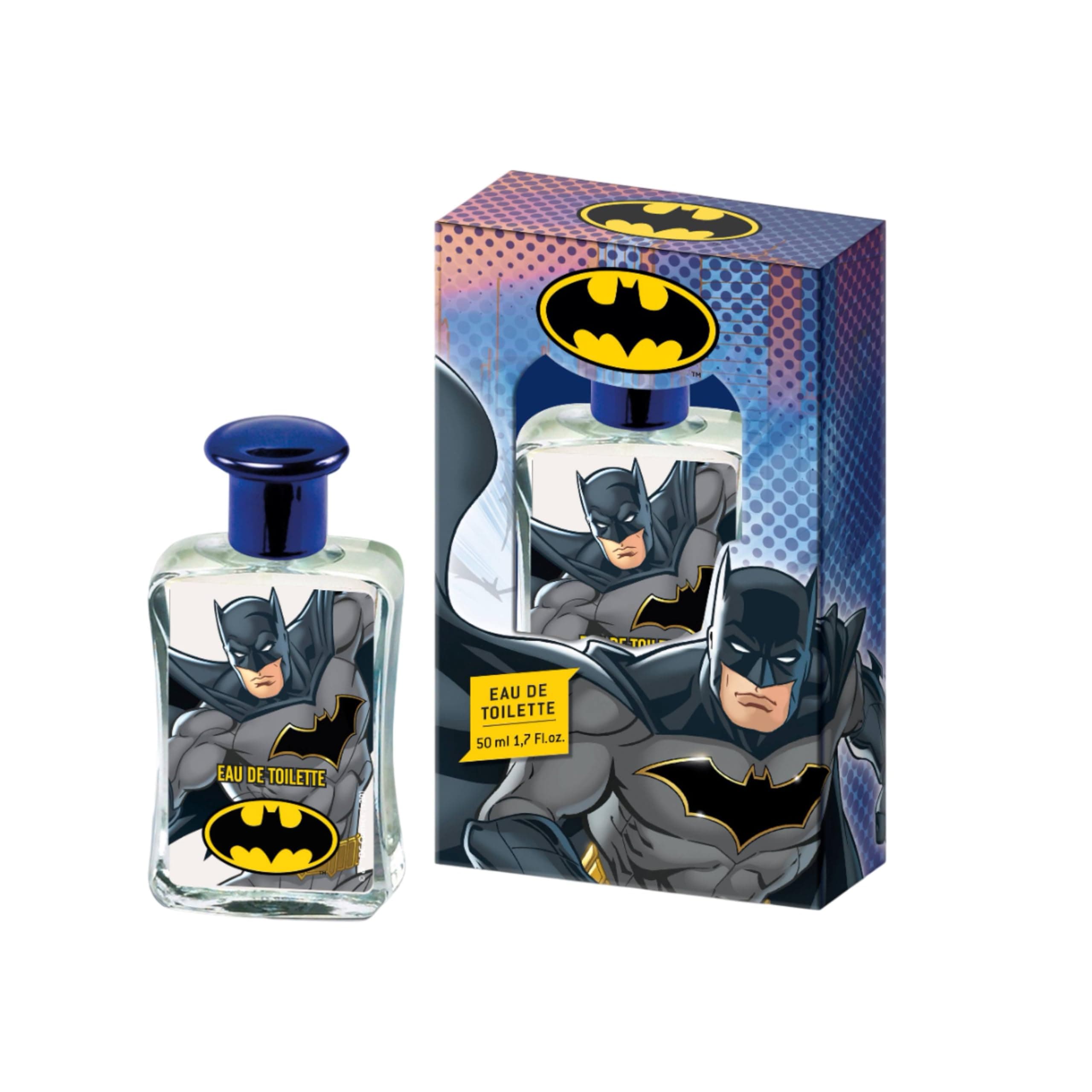 Batman Eau De Toilette Natural Perfume - Long-Lasting EDT Perfume for Kids and Adults - Playful and Vibrant Scent - Best Gift for Children, 50ml