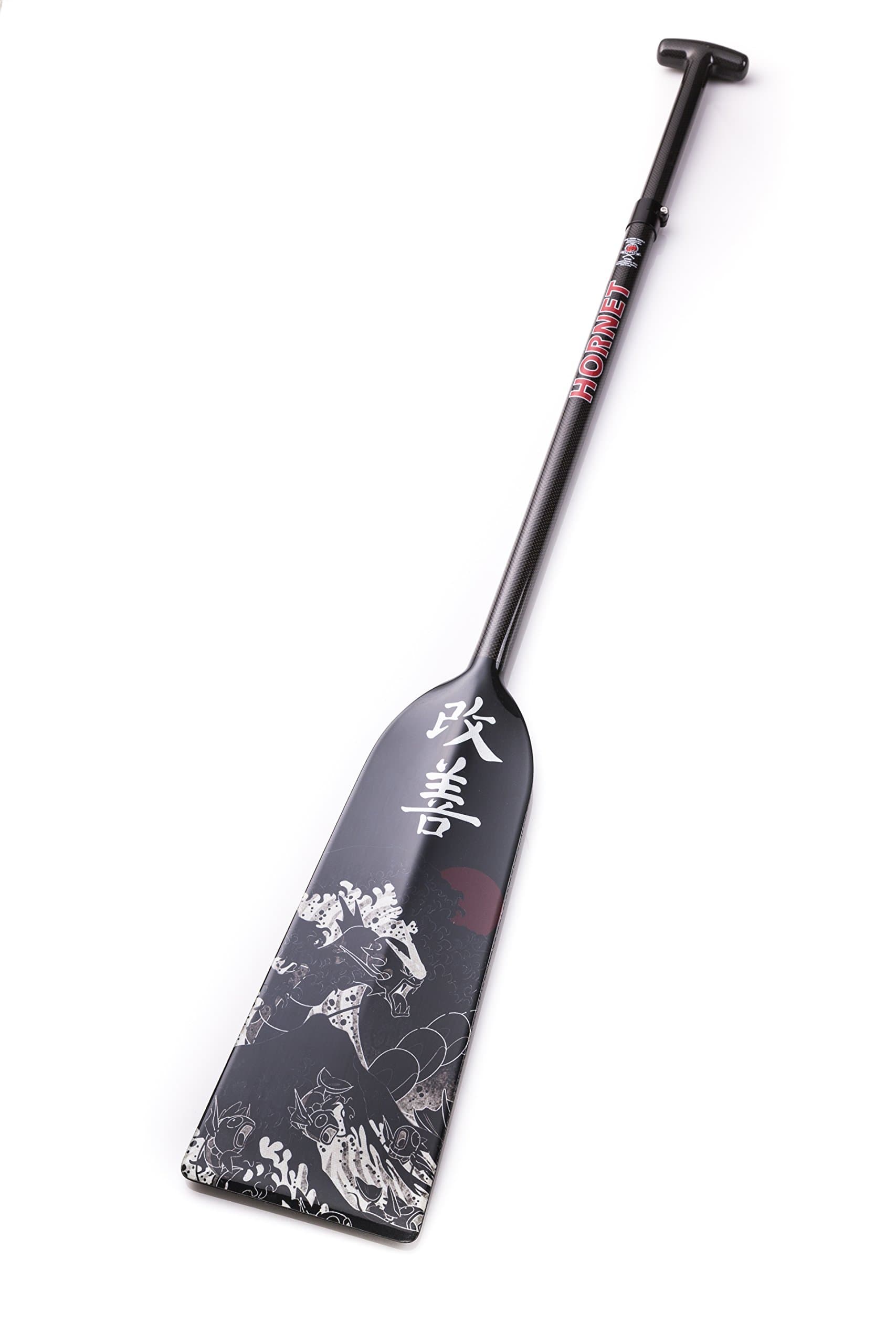 Hornet Watersports Dragon Boat Paddle Adjustable Carbon Fiber Kaizen Lightweight IDBF Approved
