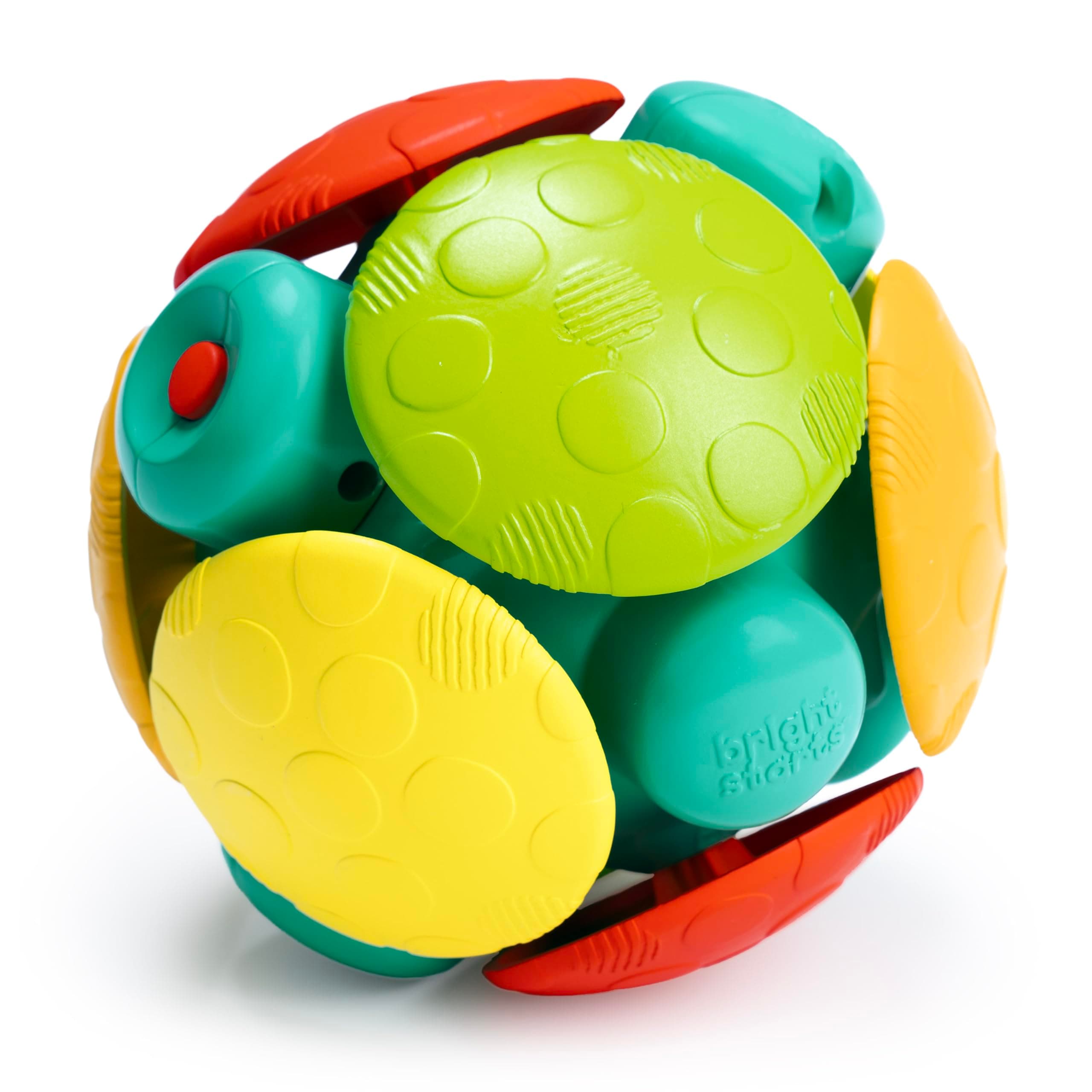 Bright Starts Wobble Bobble Activity Ball Toy, Ages 3 Months+