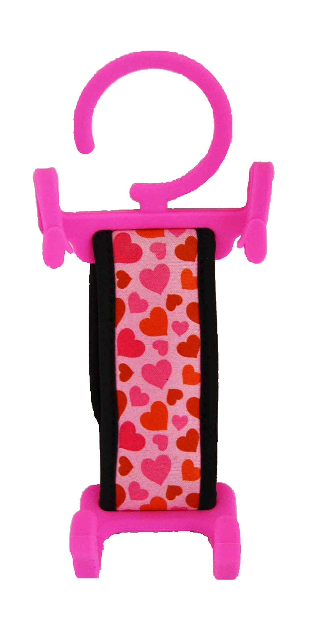 TABI- Stretch it on! – 2-In-1 Travel Stand/Holder that works virtually with all large smartphones and tablets. With its adjustable stretch band Valentine Love