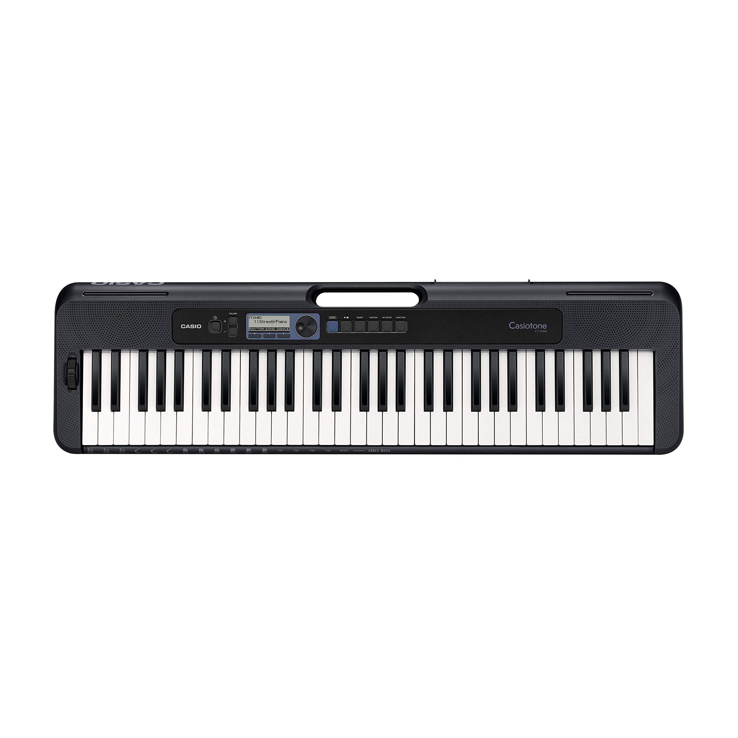 Casiotone Keyboards,Beginner,Touch Response,400 Tones 77 Rhythms 61 keys CT-S300C2
