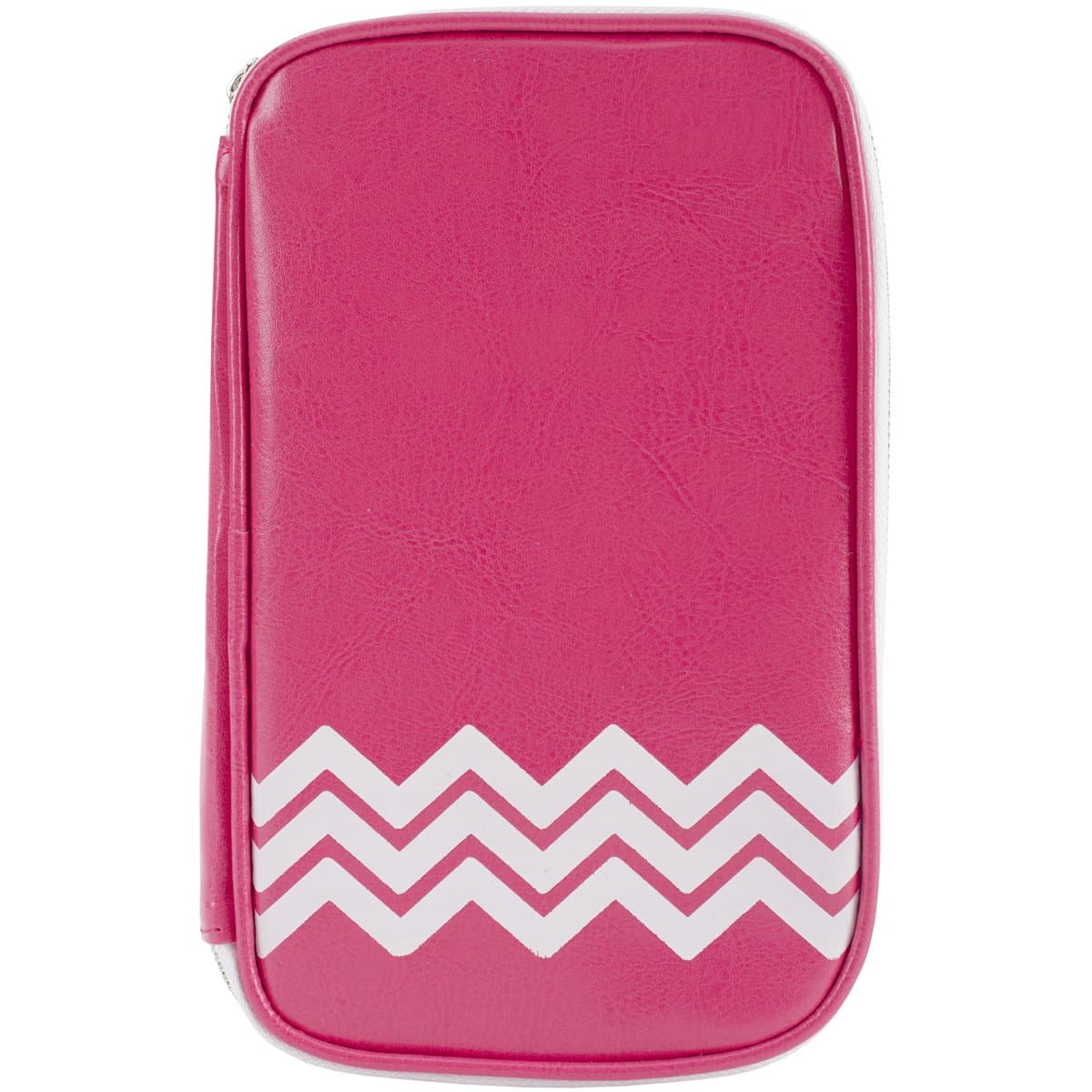 Webster's Pages Color Crush Dark Pink Leather Craftmate Folio 5.25"x8"x.5"