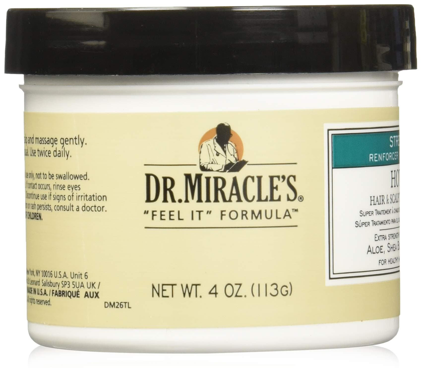 Dr. Miracles Hot Gro Hair and Scalp Treatment Super 113 g/4 oz