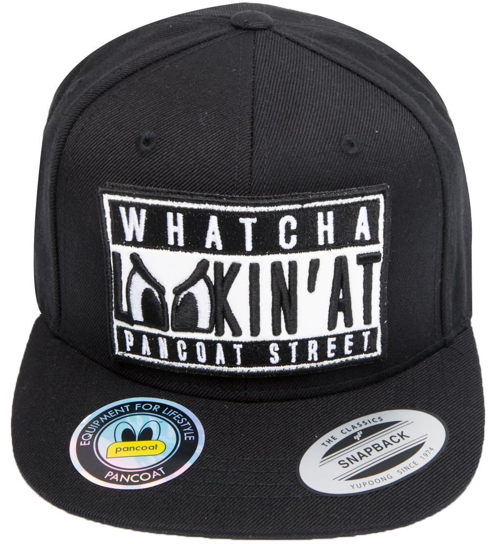 Badeyes Street Wappen Snapback Cap (FA) (Midnight Black) Kpop Street Fashion