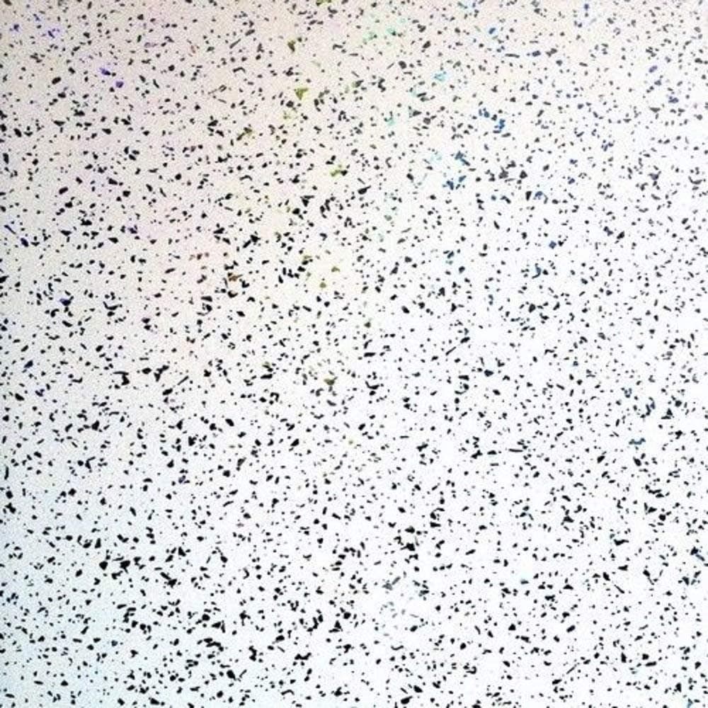 Platinum White Sparkle Chrome Strip Wall Cladding Ceiling Kitchen Sparkly Diamond Effect Panels PVC Wet Wall Bathroom Cladding (4 Pack)