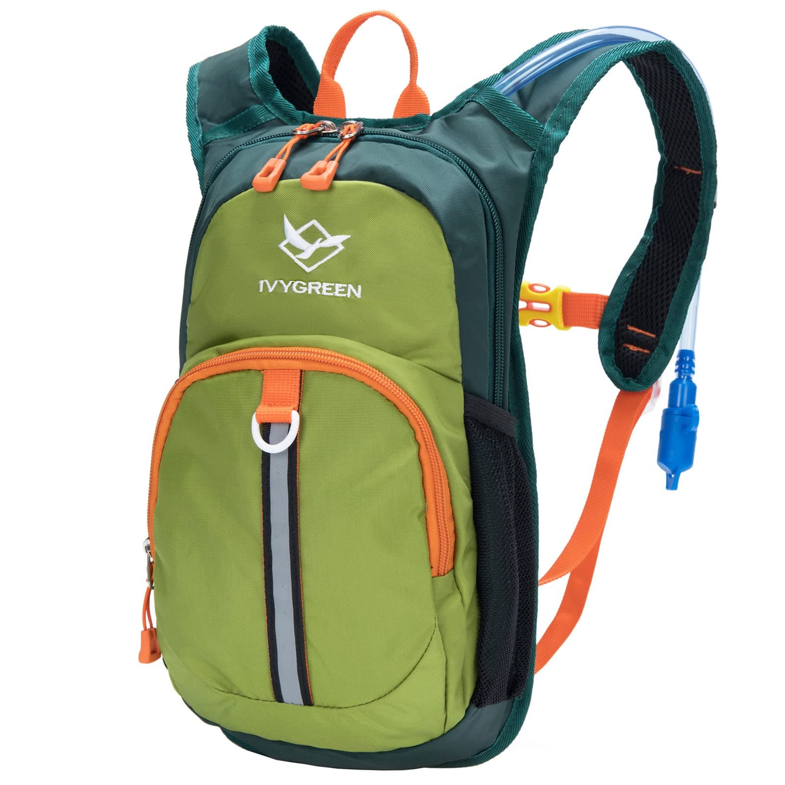 Ivygreen Kids Hydration Backpack, Hiking Backpack for Boys or Girls with 1.5L Water Bladder