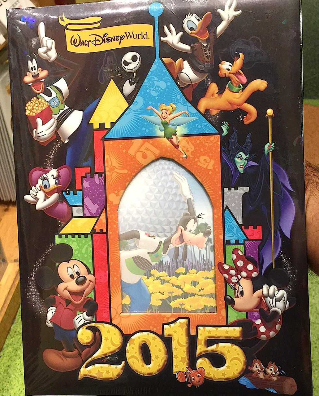 Walt Disney World 2015 Character Photo Album Holds 300 Photos