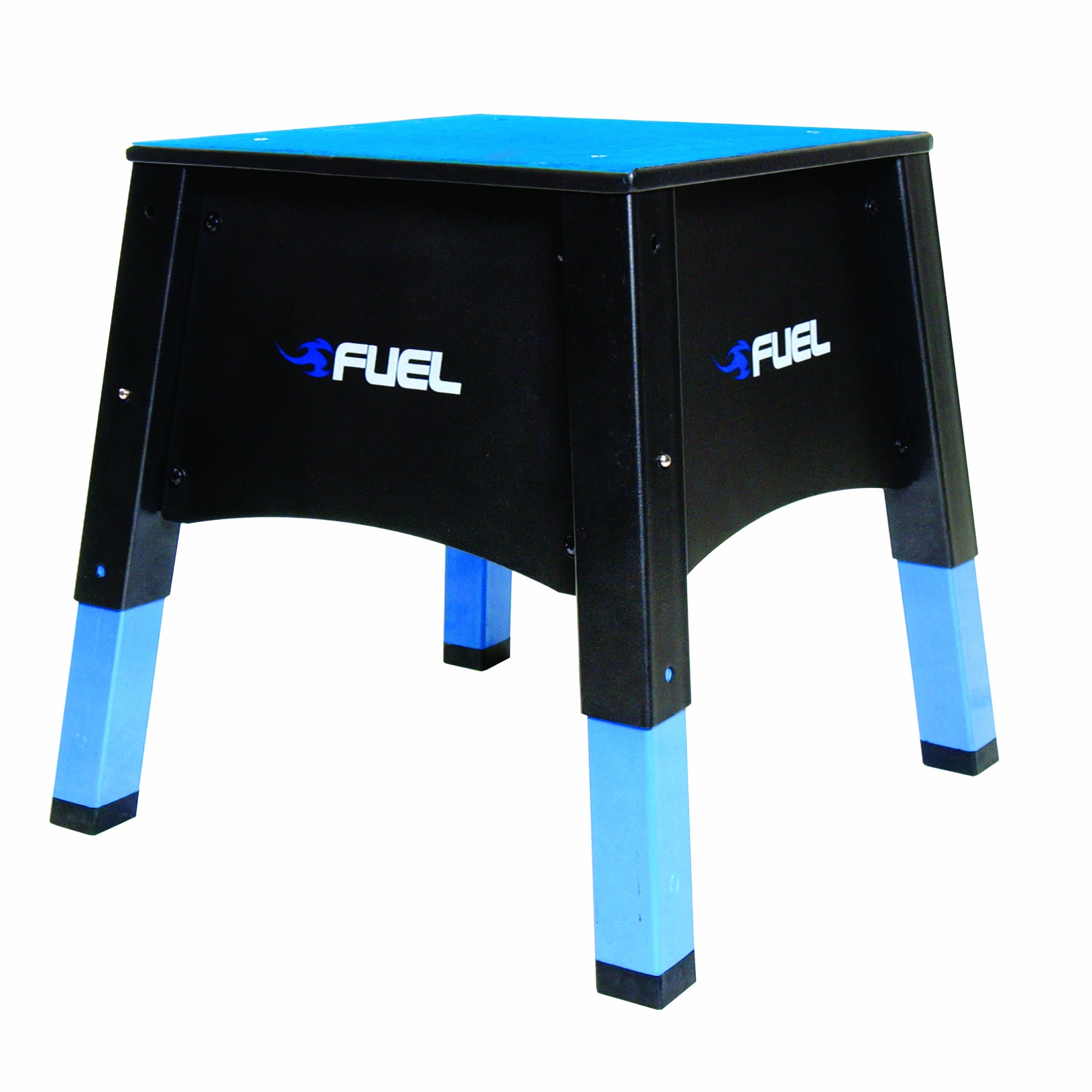 Fuel Pureformance Adjustable Plyometrics Box, blue, black