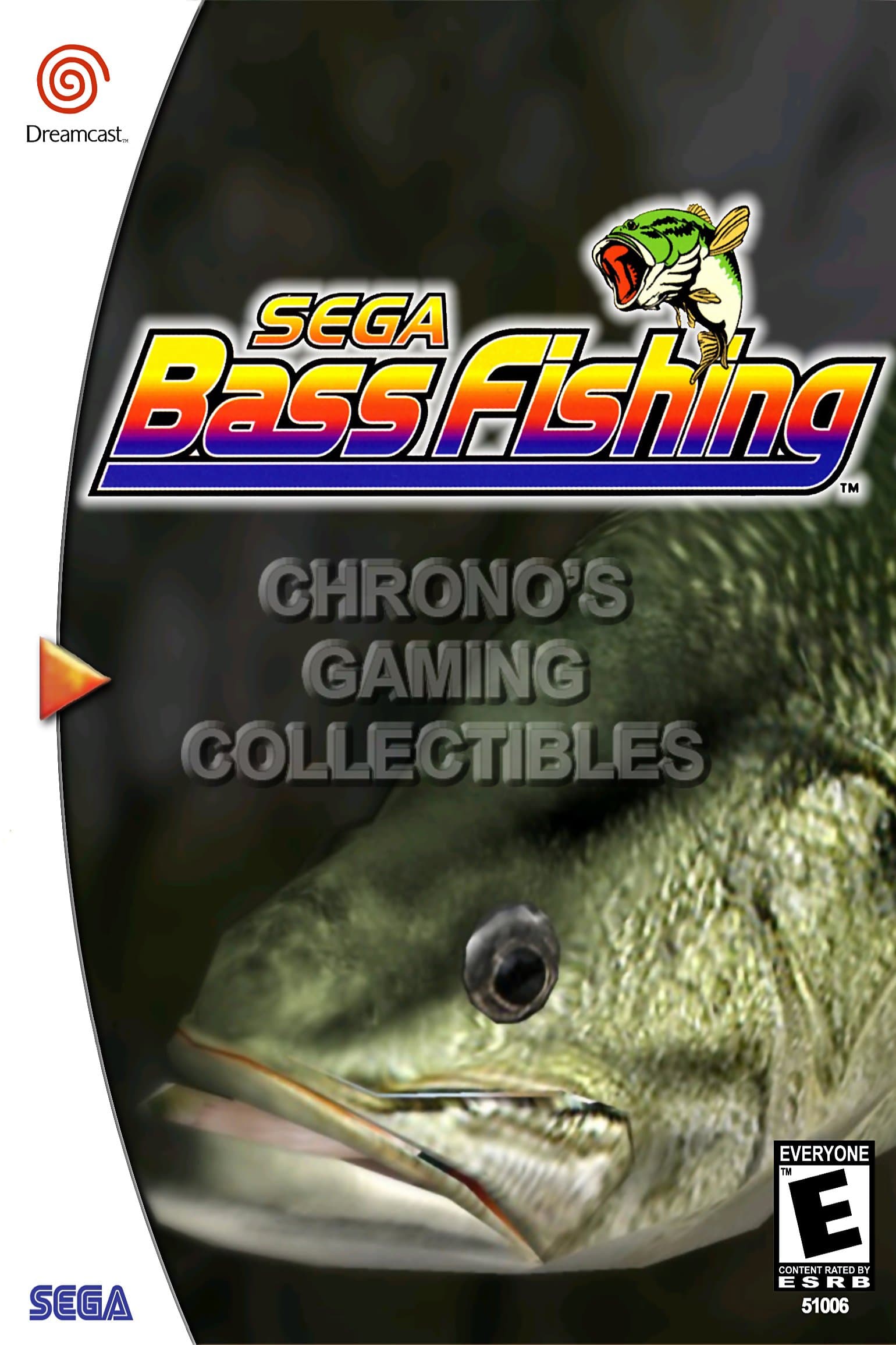 Dreamcast CGC Huge Poster Glossy Finish - Sega Bass Fishing- Sega DC - SDC088 (24" x 36" (61cm x 91.5cm))