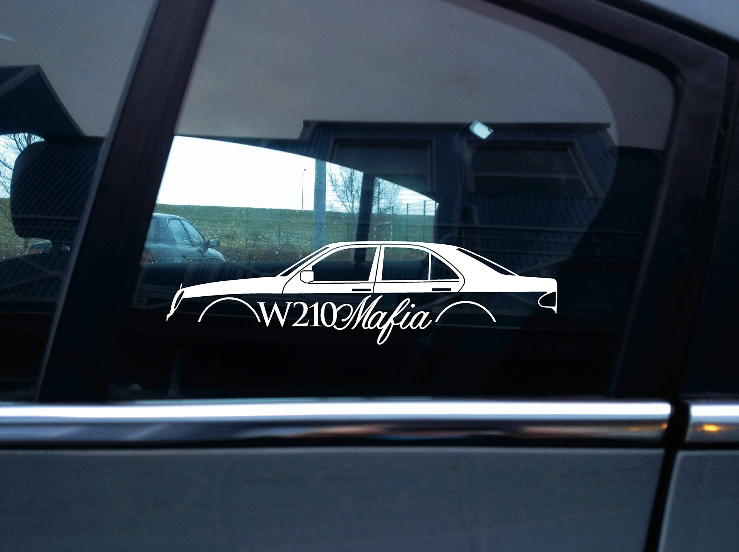 Turnerco W210 Mafia sticker - for w210 sedan | saloon (1996-2003)