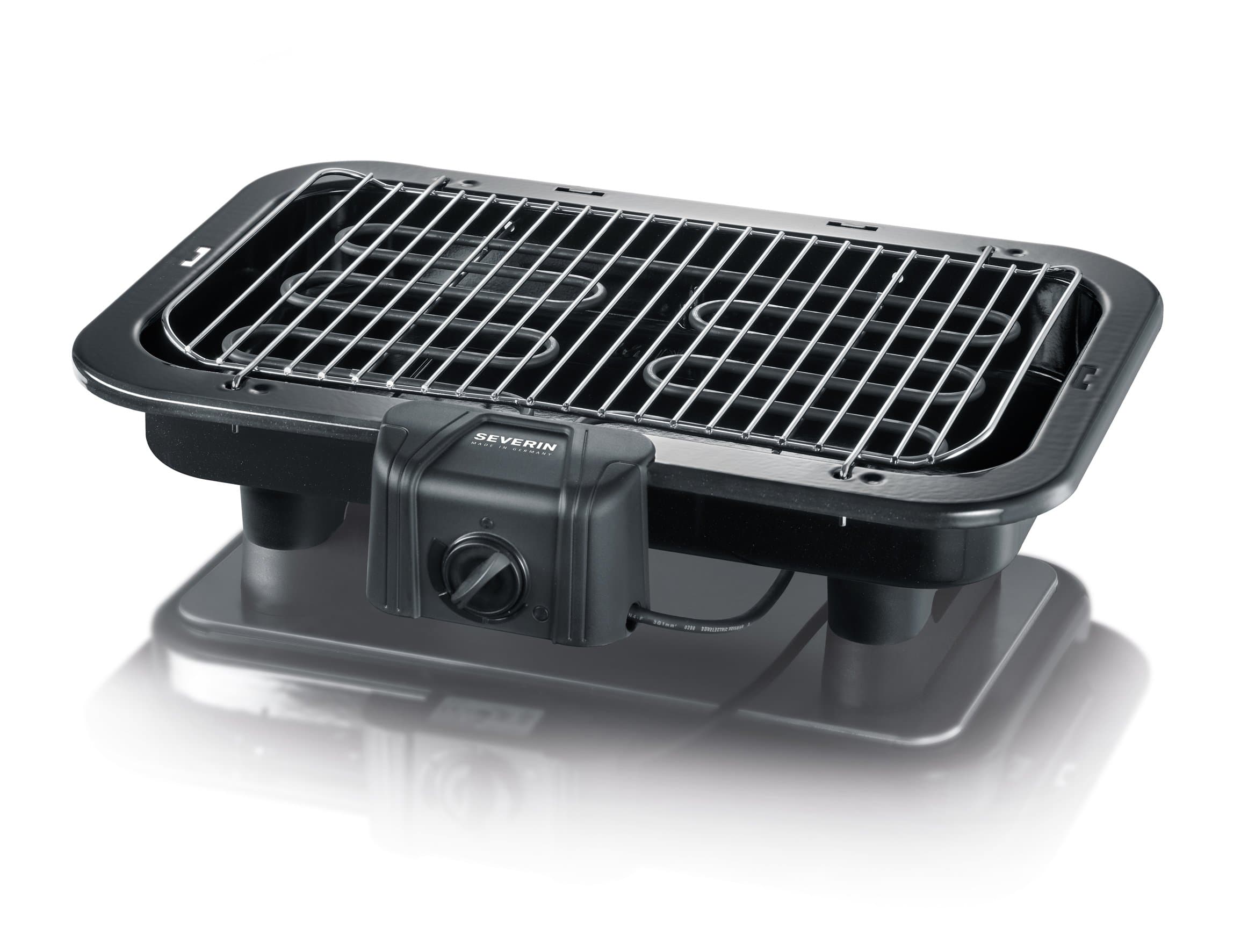 Severin PG 2790 Electric Barbecue Grill, 2500 Watt, Black