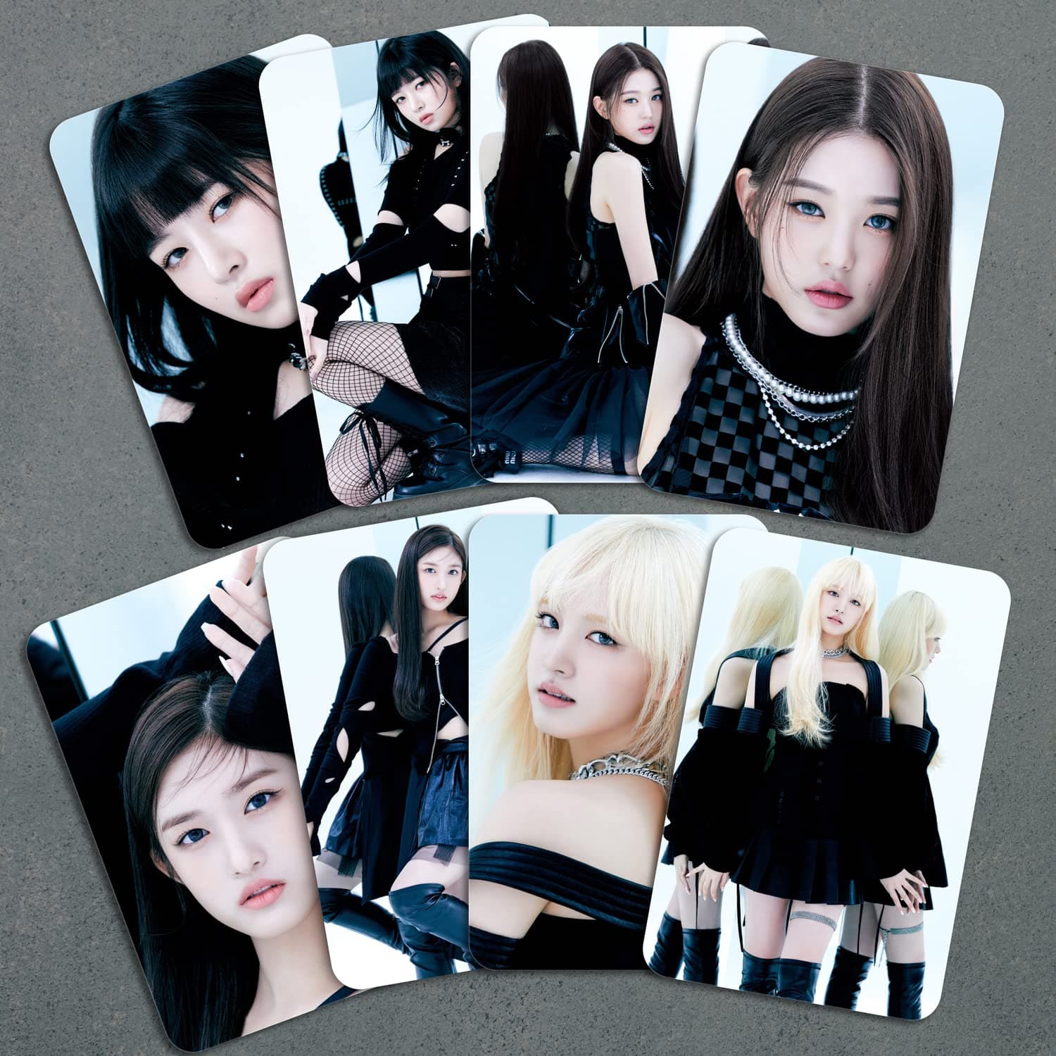 NS Trading IVE K-pop Girl Group (Eleven Song) Concept Photocards Set of 12 + 4 Freebies