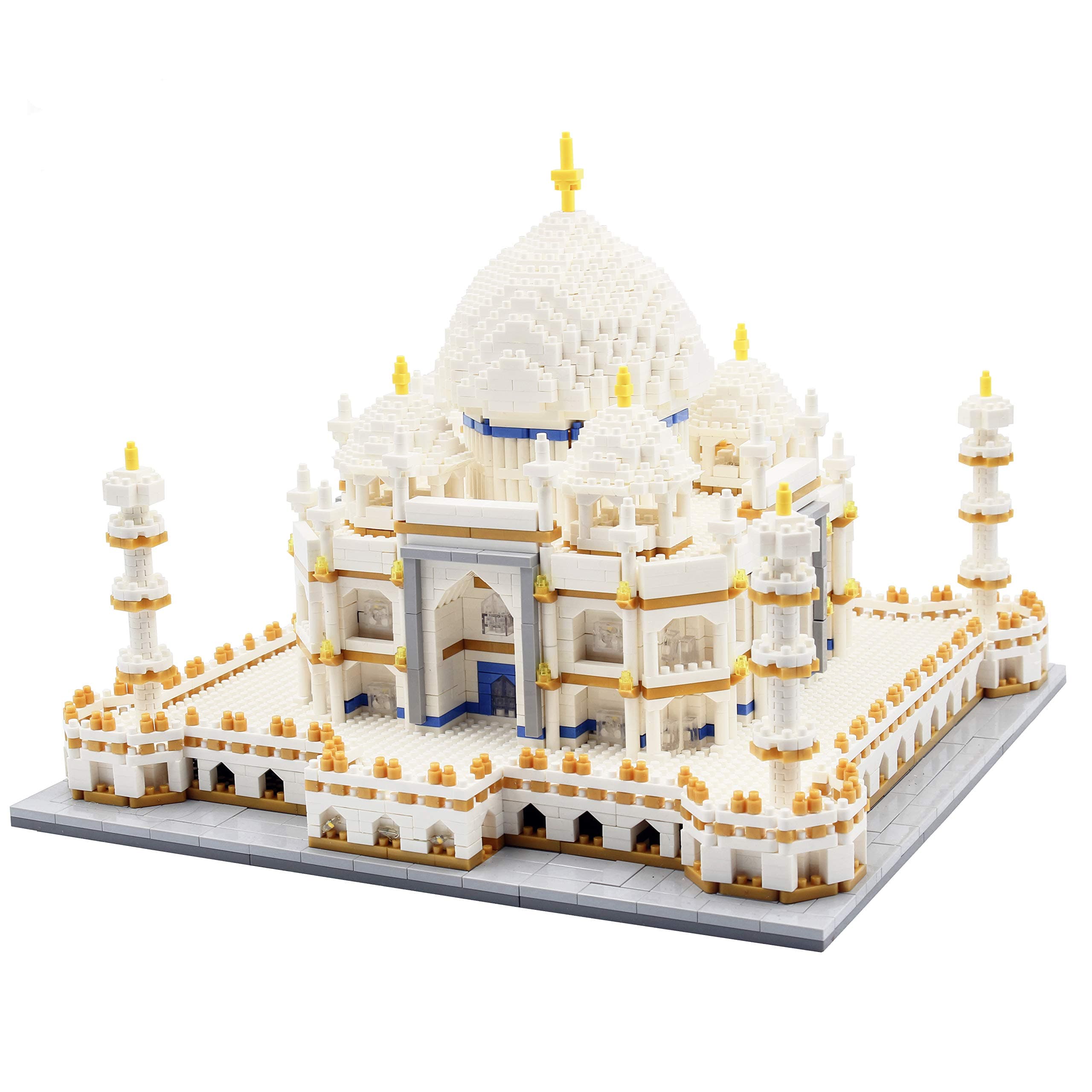 dOvOb Micro Mini Blocks Taj Mahal Building and Architecture Model Set,(4000Pieces) Toys Gifts for Kid and Adult