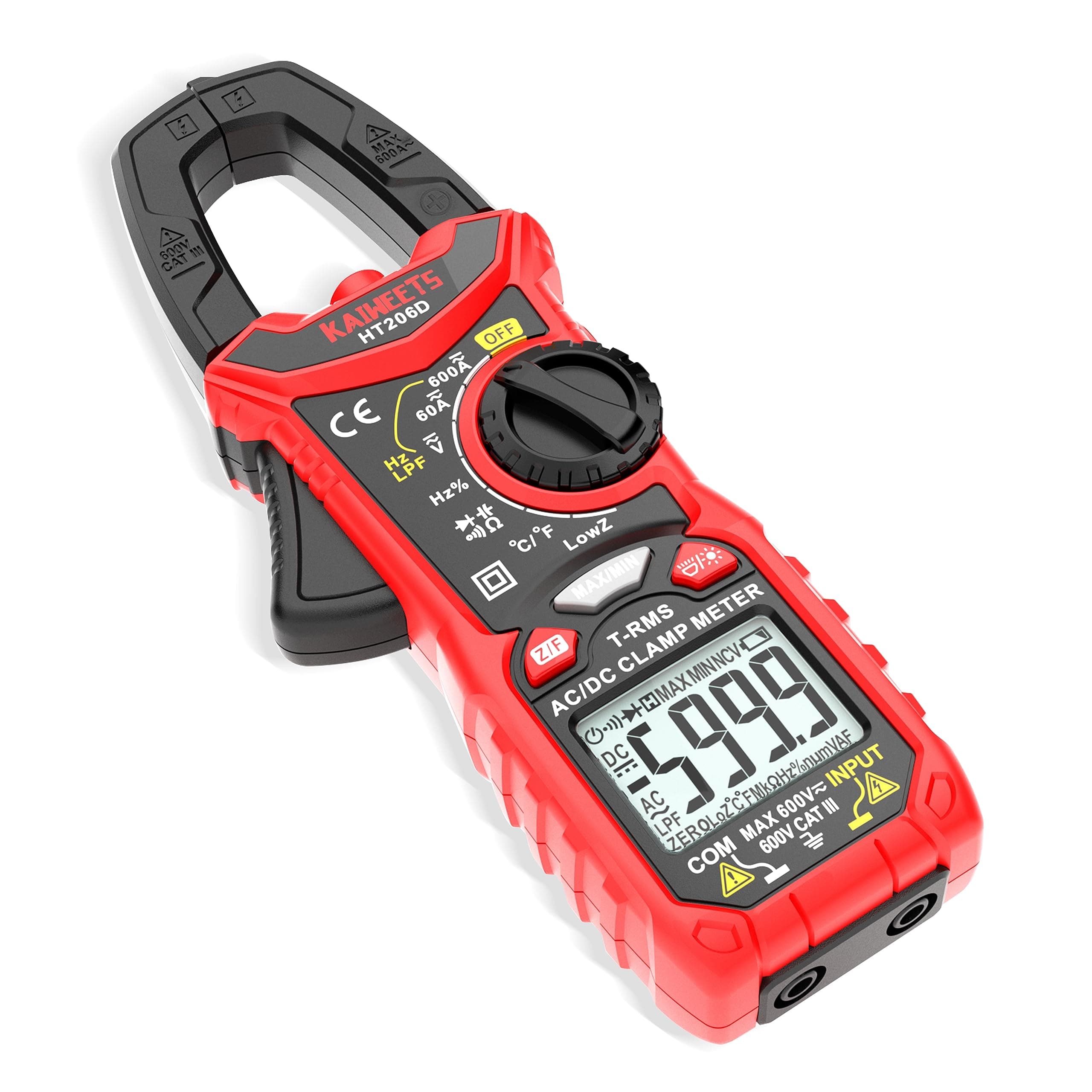 HT206D AC/DC Clamp Meter