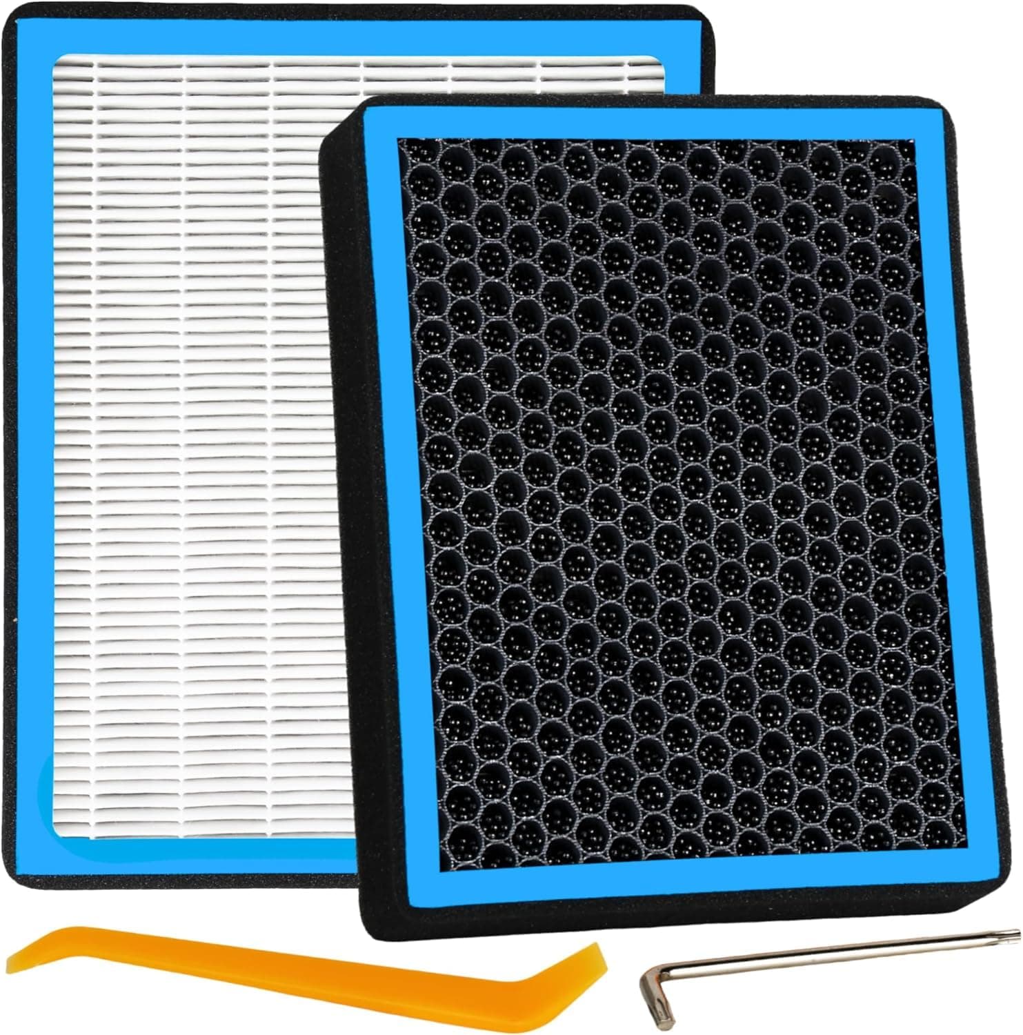 CP150 HEPA Cabin Air Filter With Activated Carbon For 2015-2022 Ford F150 F250 F350 F450 F550 Expedition, For 2015 2016 2017 2018 2019 2020 2021 2022 Ford F-150 F-250 F-350 F-450 F-550 Super Duty