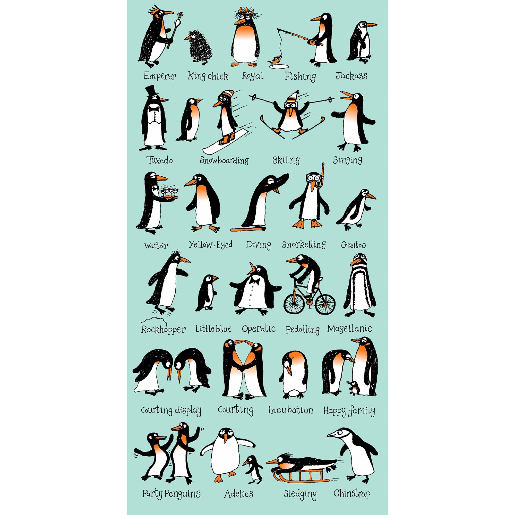Tyrrell Katz Towel - Penguins