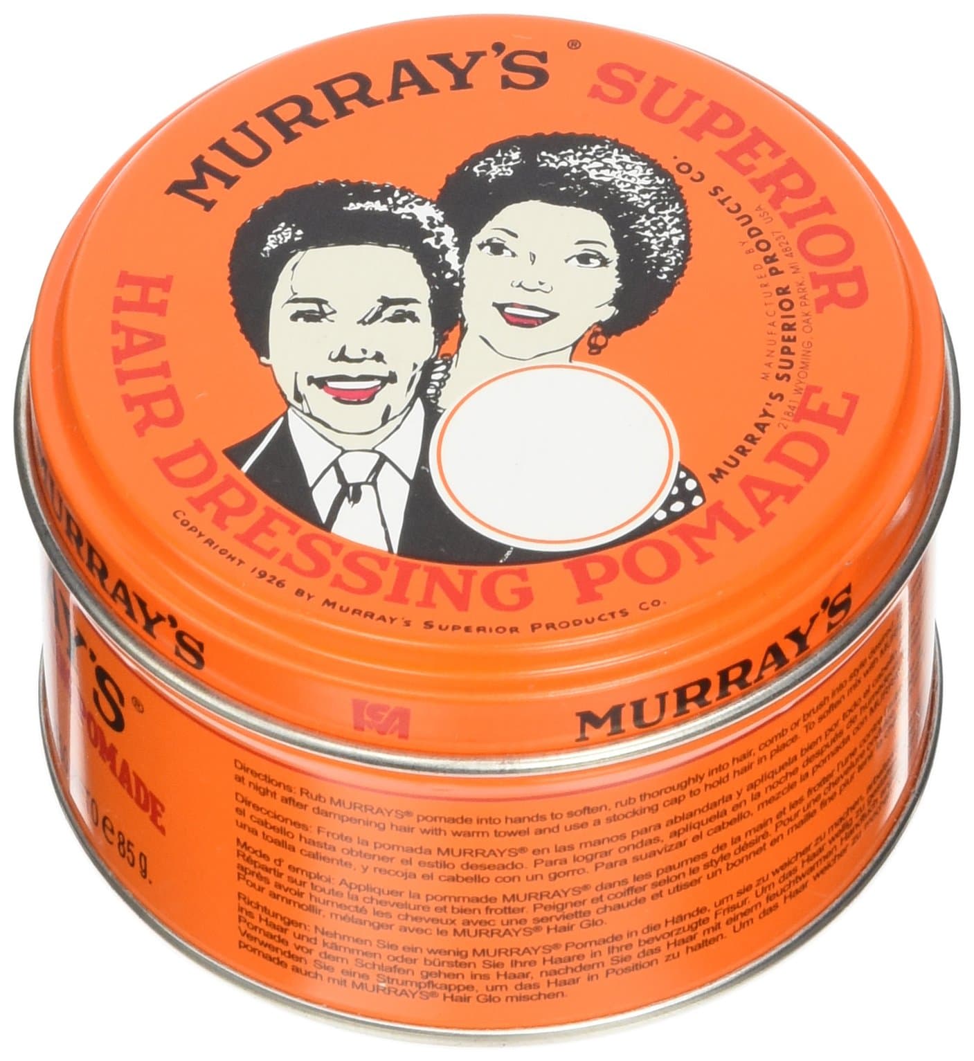 Murray's Superior Hair Dressing Pomade 85 g MRSHP