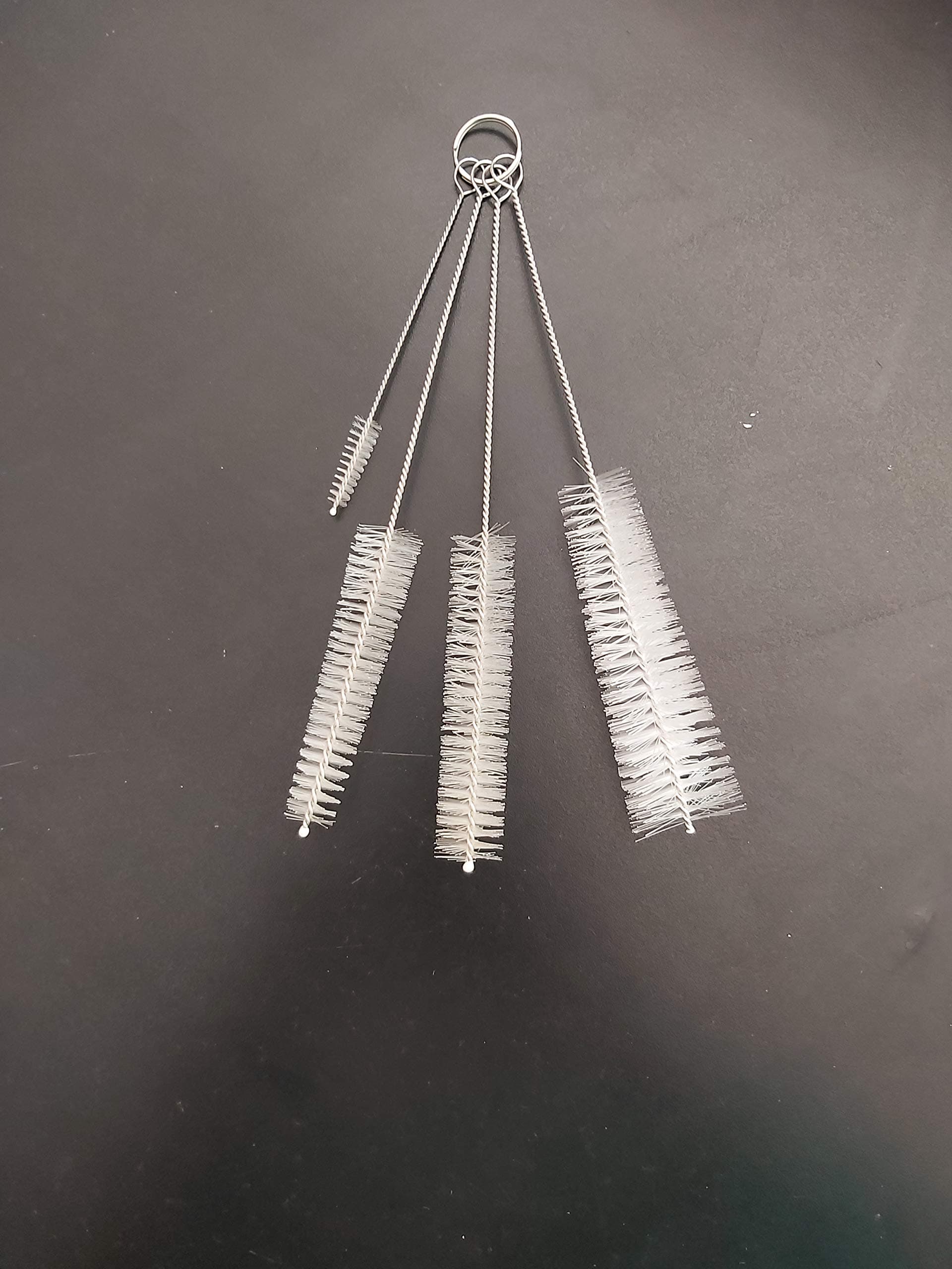 - Mini Tube and Straw Brushes with Tiny Bristles Small Openings Like Nozzles, Straws(4 Pices)