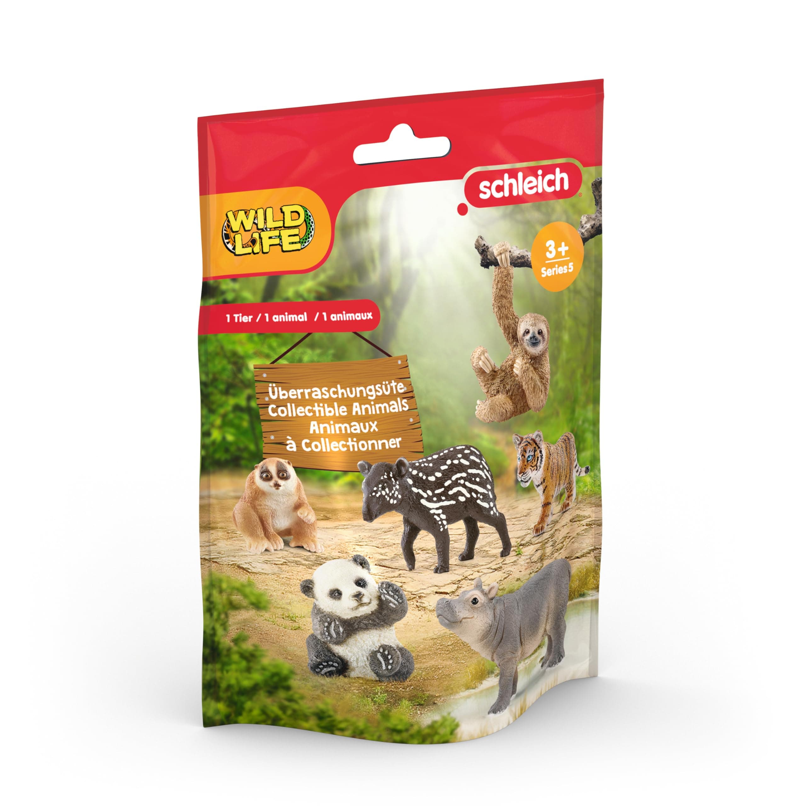 Wild Life Blind Bag - Contains 1 Surprise Wild Animal Toy