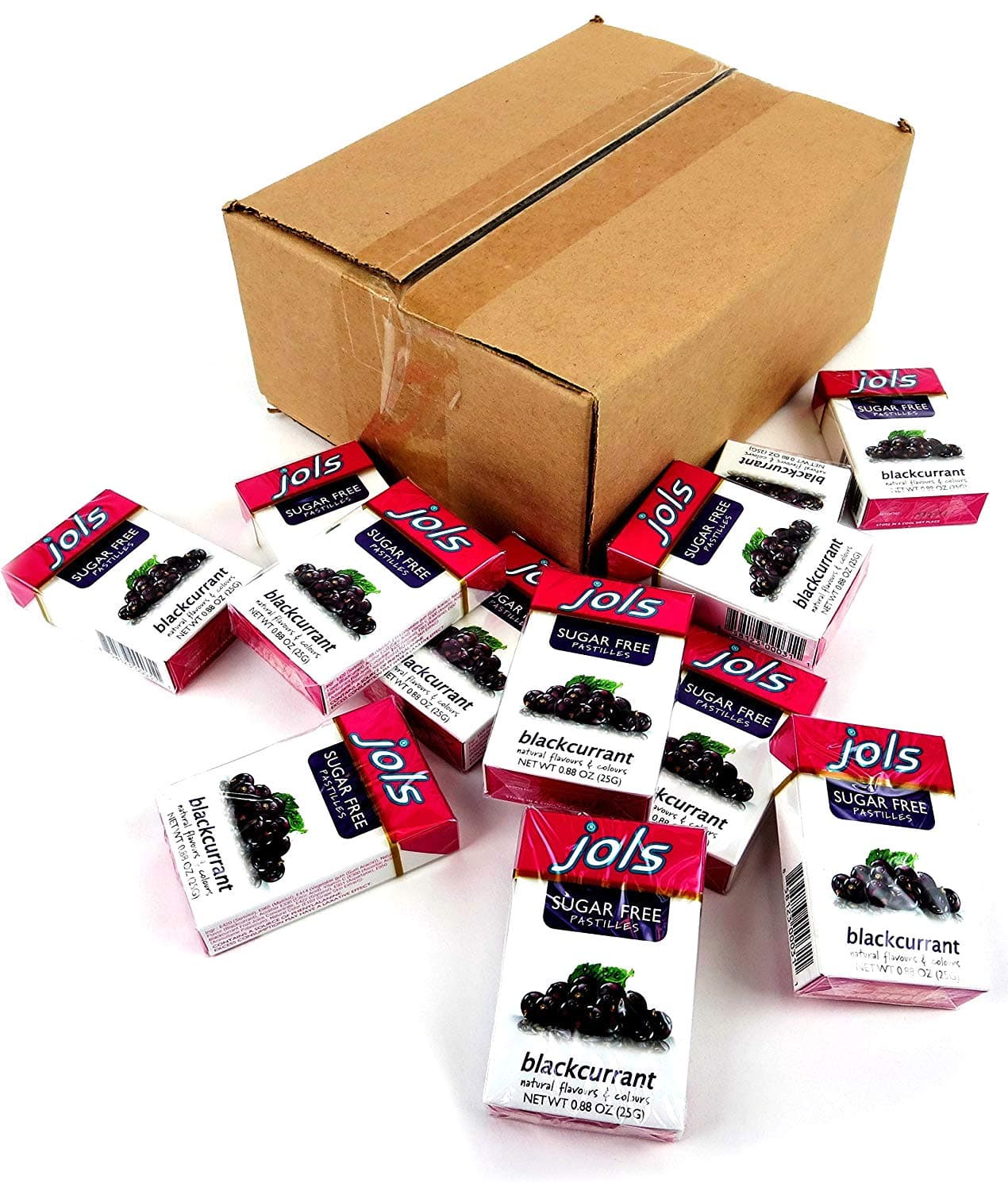 Sugar Free Pastilles, Black Currant, 0.88-Ounce Boxes (Pack of 12)