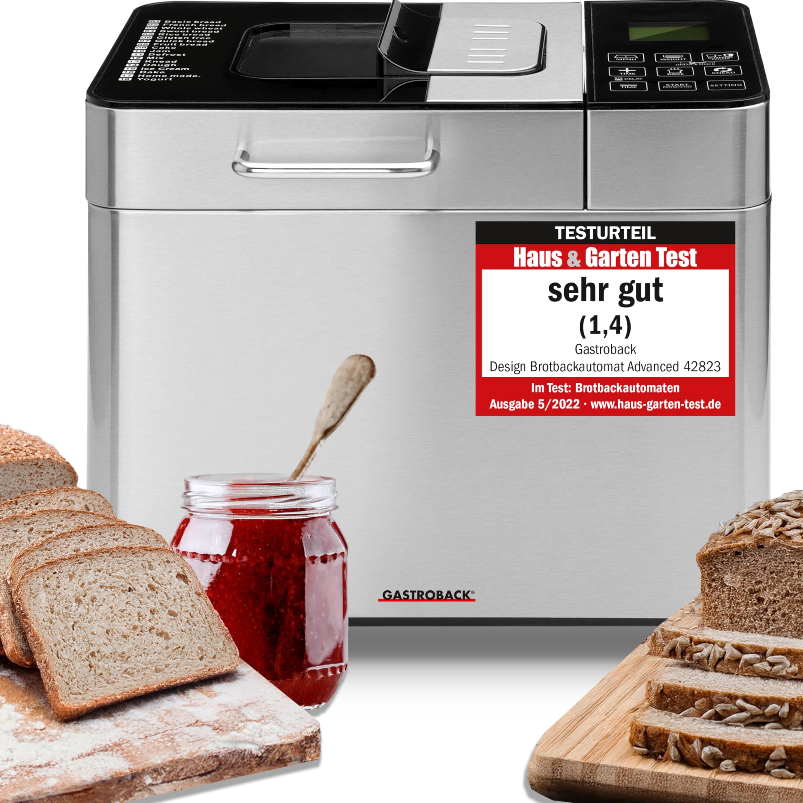 DESIGN AUTOMATIC BREAD MAKER ADVANCED