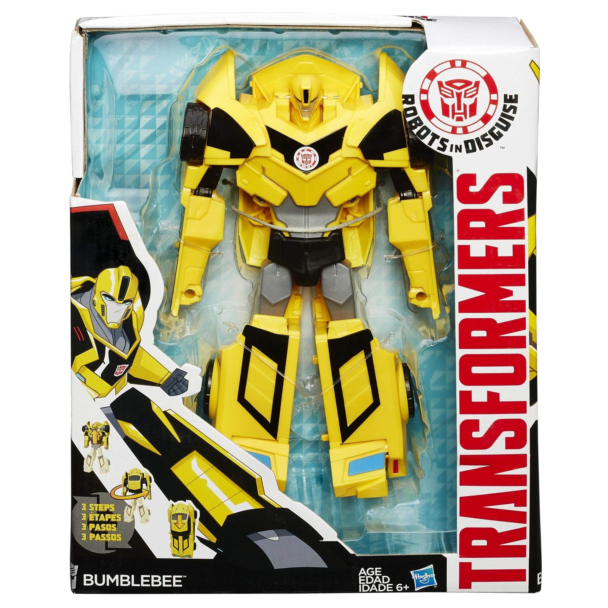 Robots in Disguise Combiner Force 3-Step Changer Bumblebee