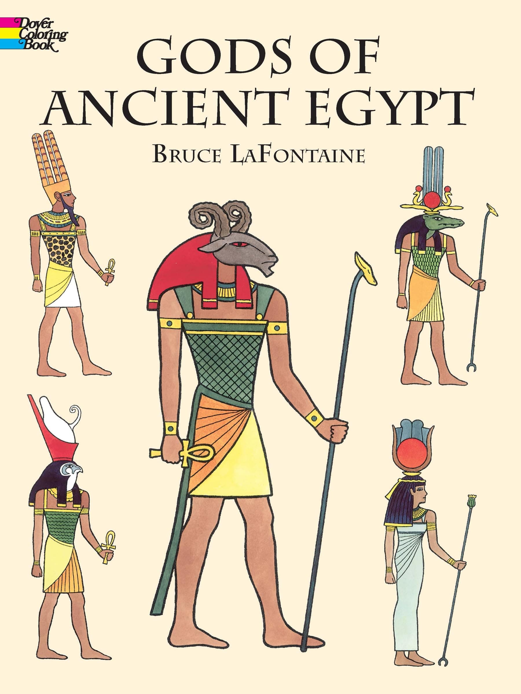 Gods of Ancient Egypt Coloring Book (Dover Classic Stories Coloring Book)