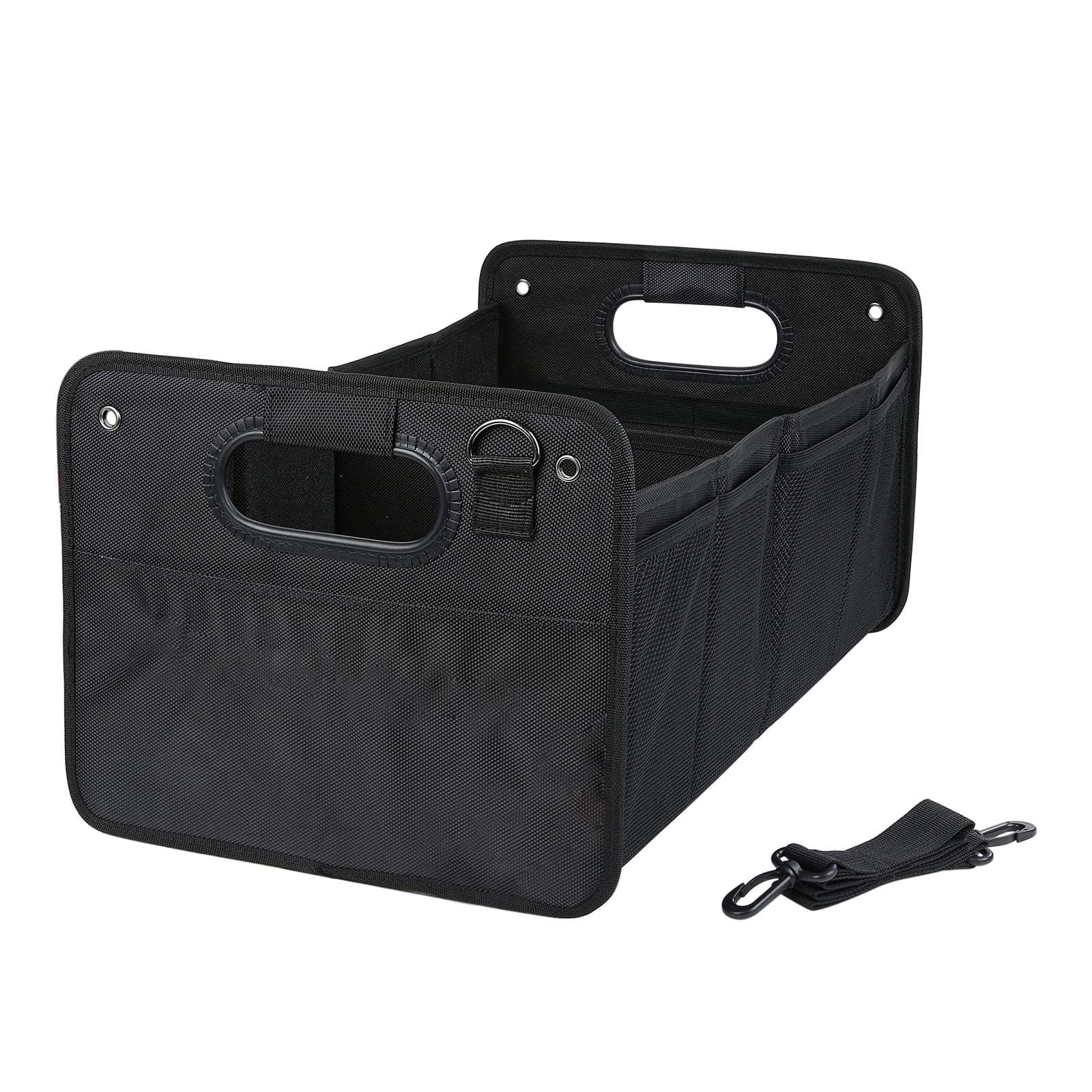 OYADM Auto Sport Folding Trunk Organizer Oxford Cloth Car Storage Bag Compartment Foldable Pockets Portable Cargo Carrier Accessries …