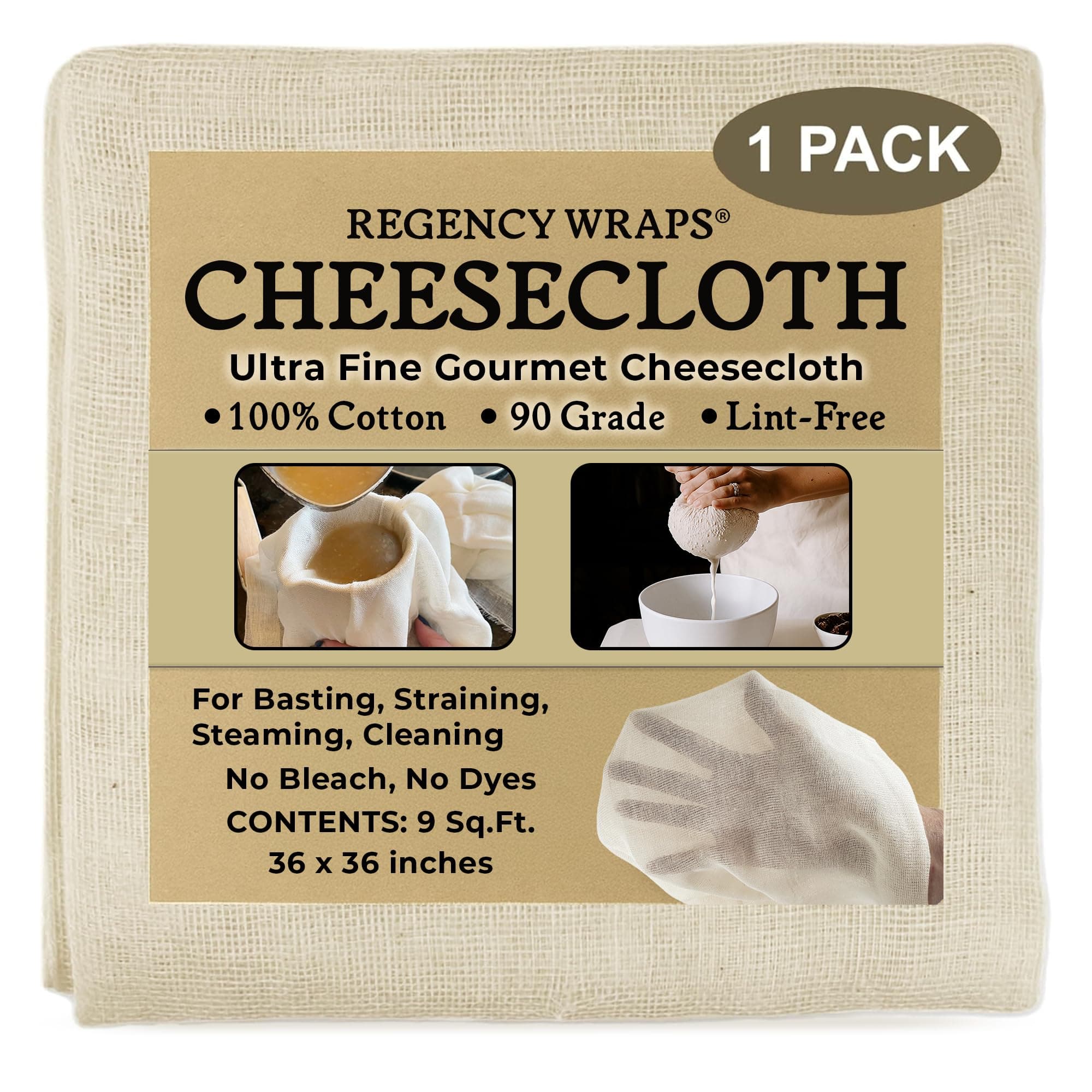 Regency Wraps 100% Cotton Cheesecloth