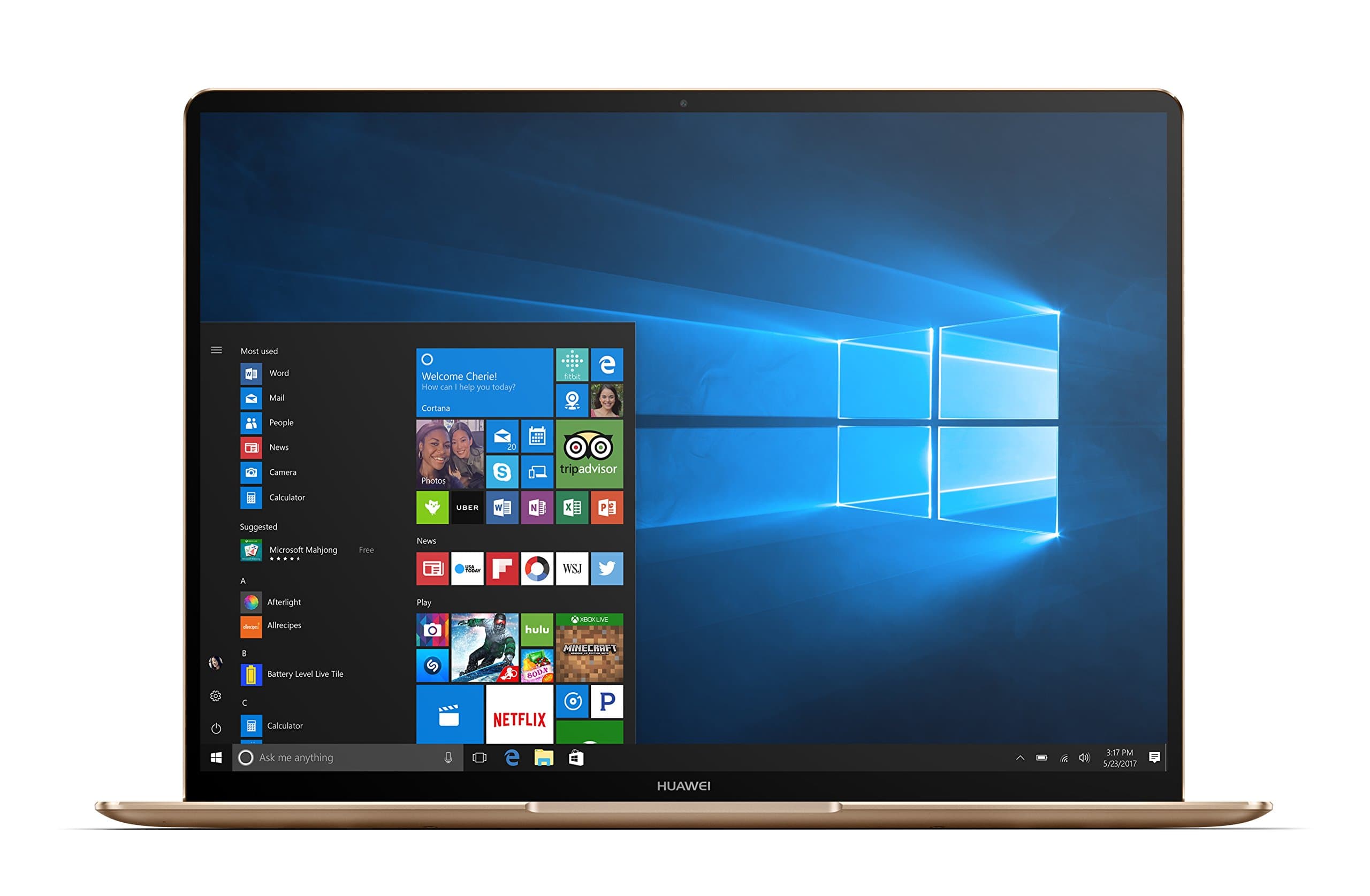 Huawei Watt-W19A MateBook X Signature Edition Laptop, Office 365 Personal Included, 8+512GB / Intel Core i7 (Prestige Gold)