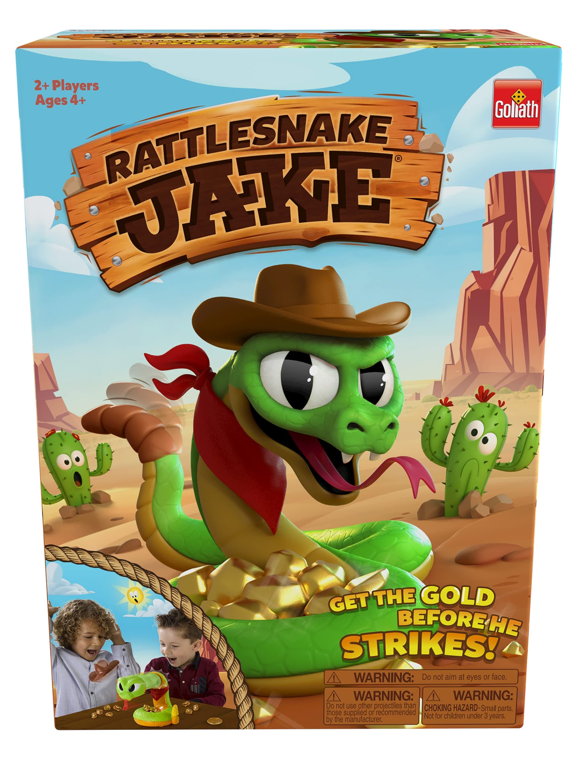 Goliath Rattlesnake Jake, Get The Gold Before He Strikes! Game By Goliath