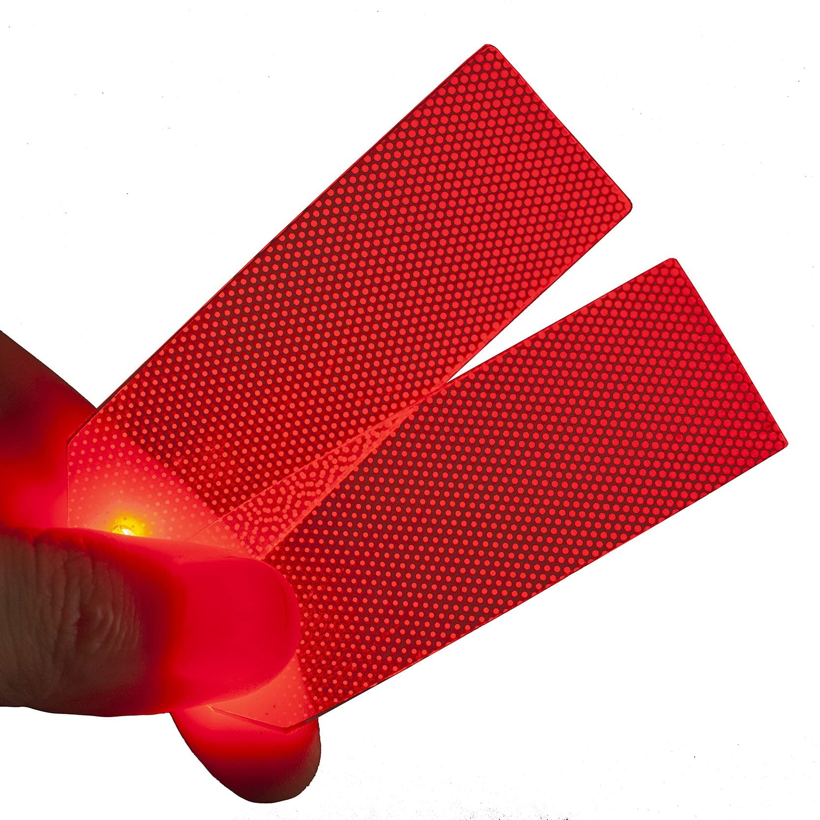 Flexible Helmet led Light Decorations led Lights Flexible Cosplay DIY kit Decorations RGB Superhero for Men Gifts Red