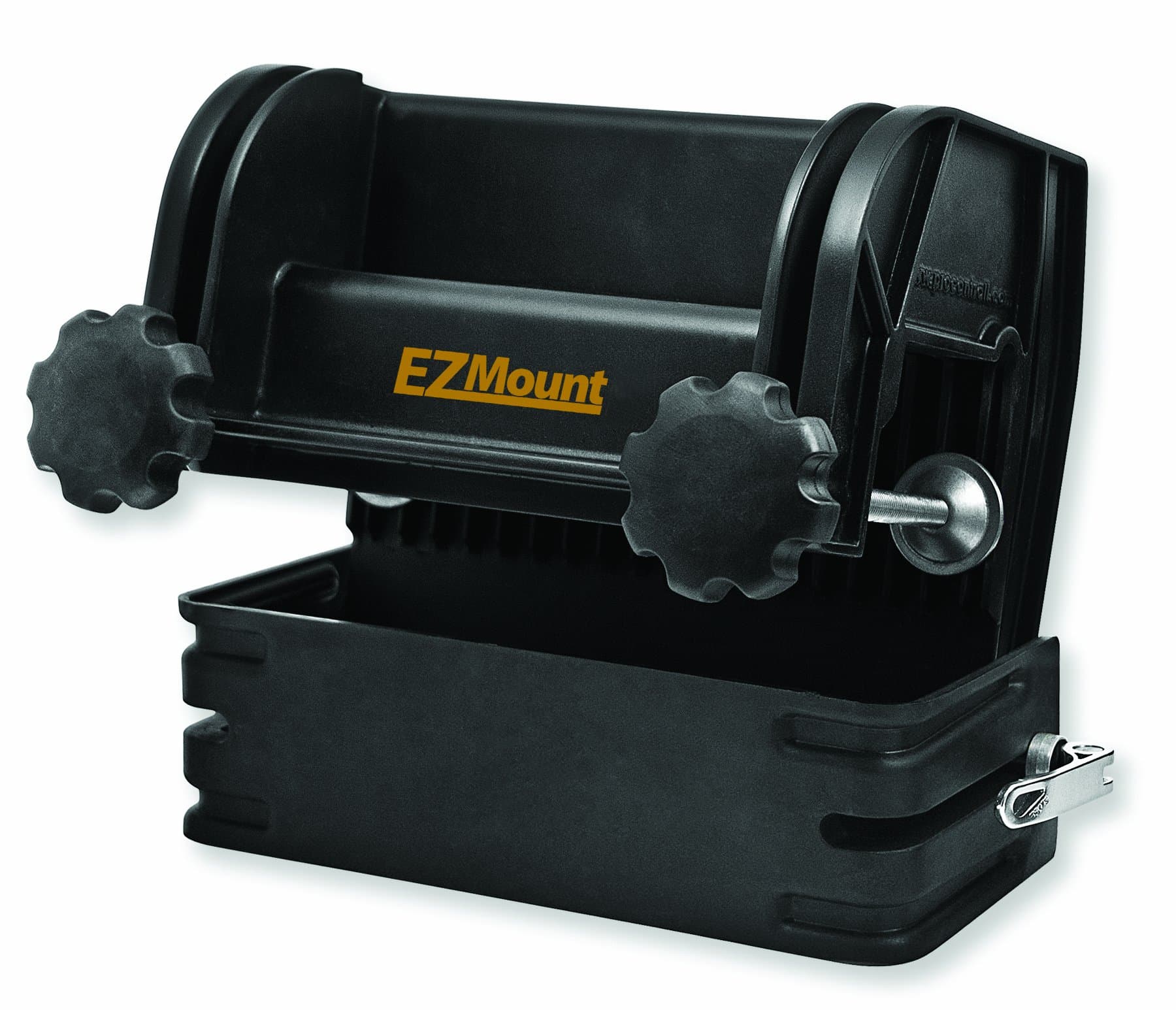 EZ Mount – Universal Trolling Motor Mount for Jon Boats | Bow Installation | No Drilling Required | Fits Gunnels < 3" Wide | Easy to Install