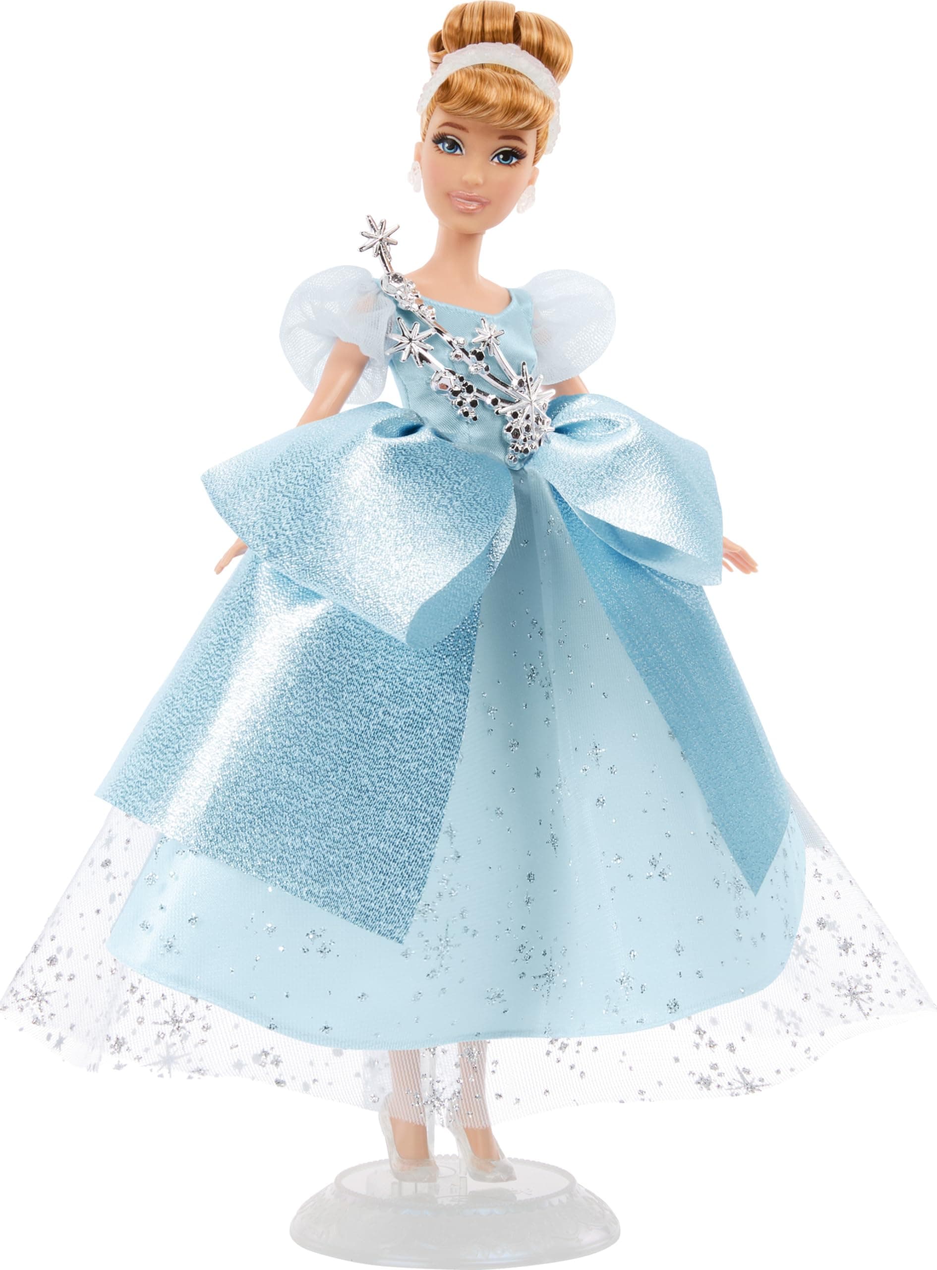 Mattel Disney Toys, Collector Cinderella Doll in Iconic Gown to Celebrate 100 Years of Wonder, Inspired by Disney Movie