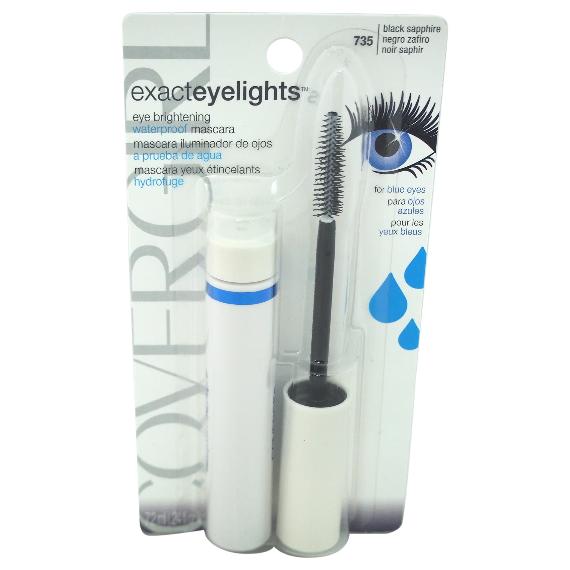 CoverGirl Exact Eyelights Waterproof Mascara - Black Sapphire (735)