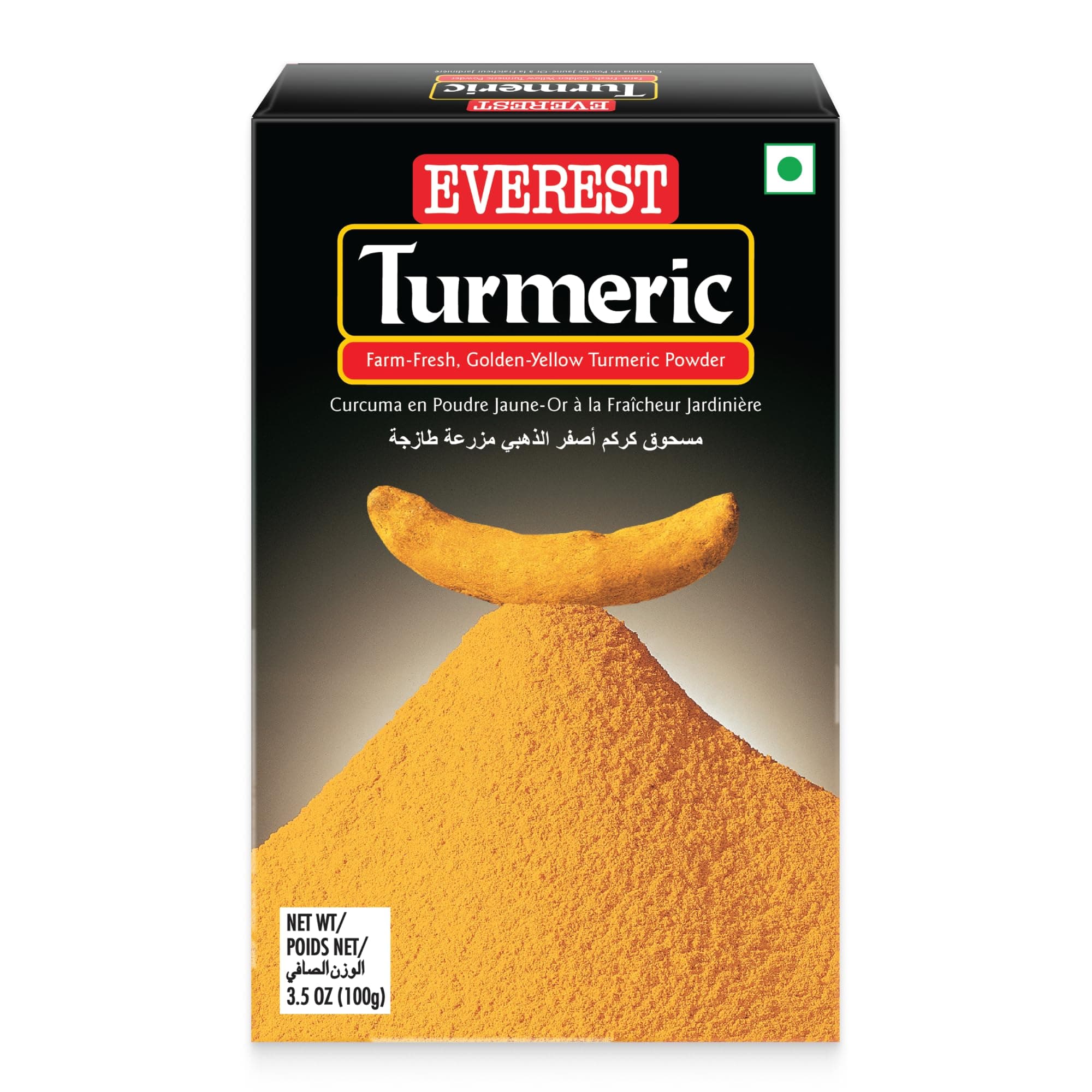Everest Turmeric Powder – Natural Curcumin Source, 500 g Pack