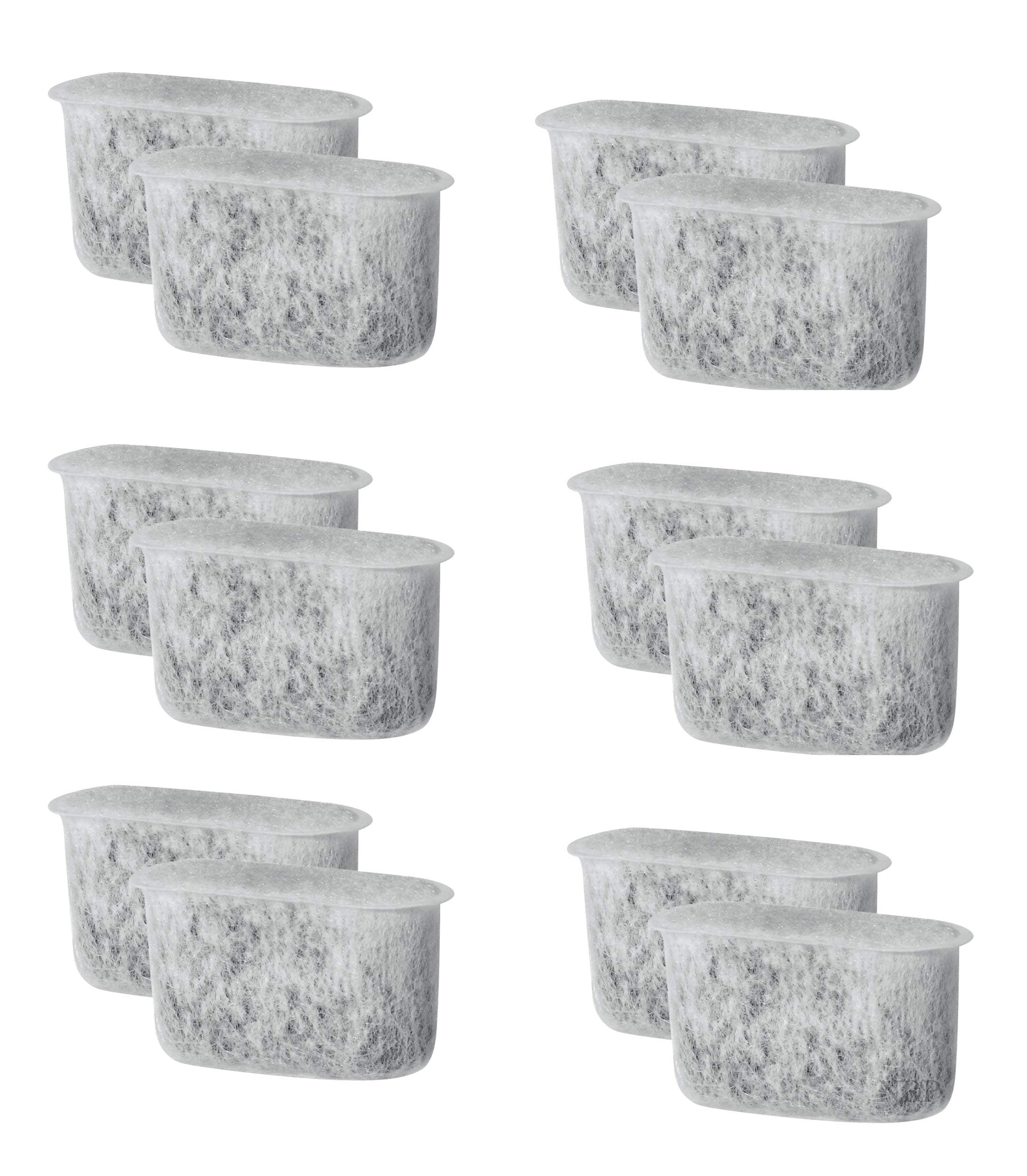 NRP Braun Coffeemakers Replacement Charcoal Water Filter BRSC004 BrewSense Drip Series 12-pack