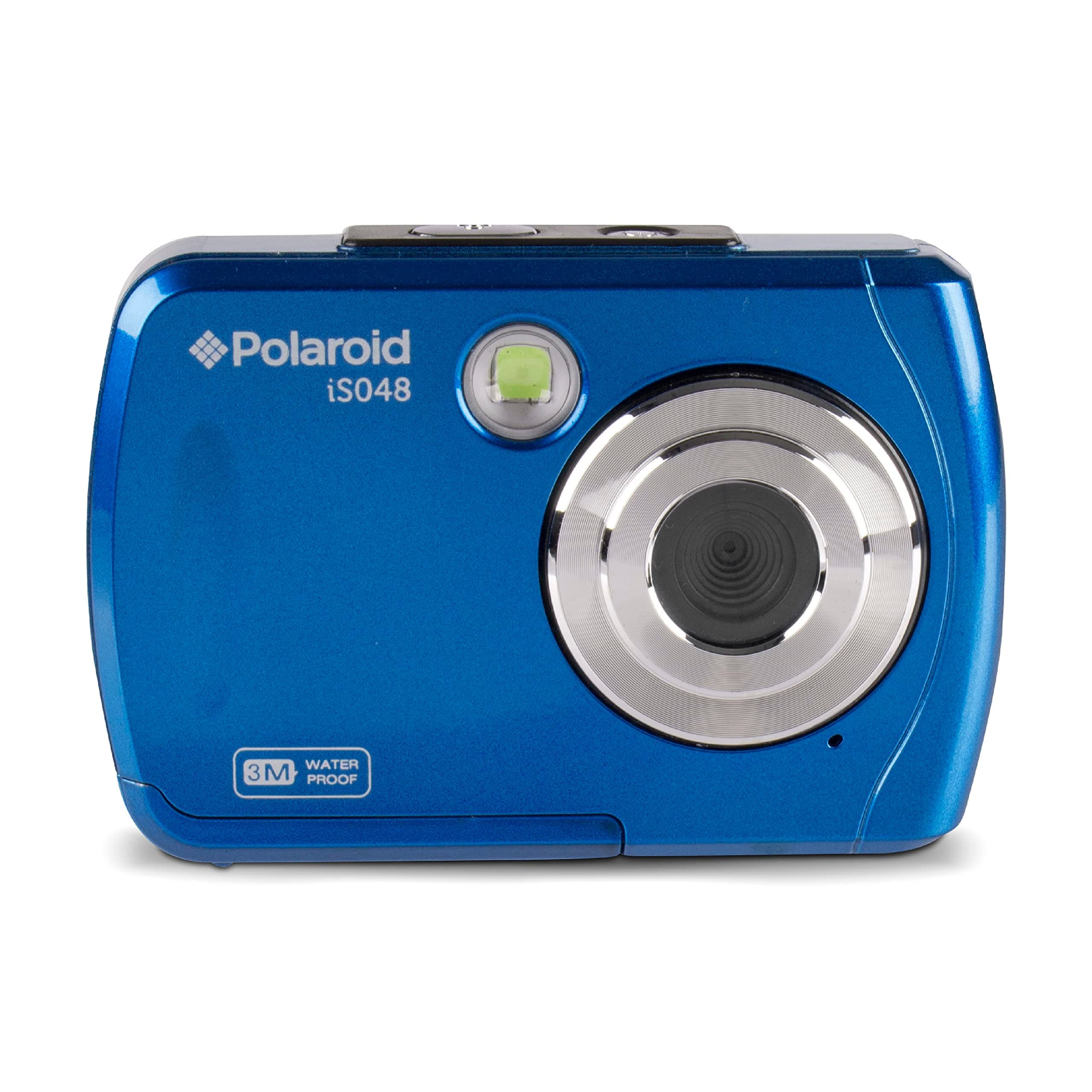 Polaroid IS048 Digital Camera - Small Lightweight Waterproof Instant Share 16MP Digital Portable Handheld Action Camera (Red)