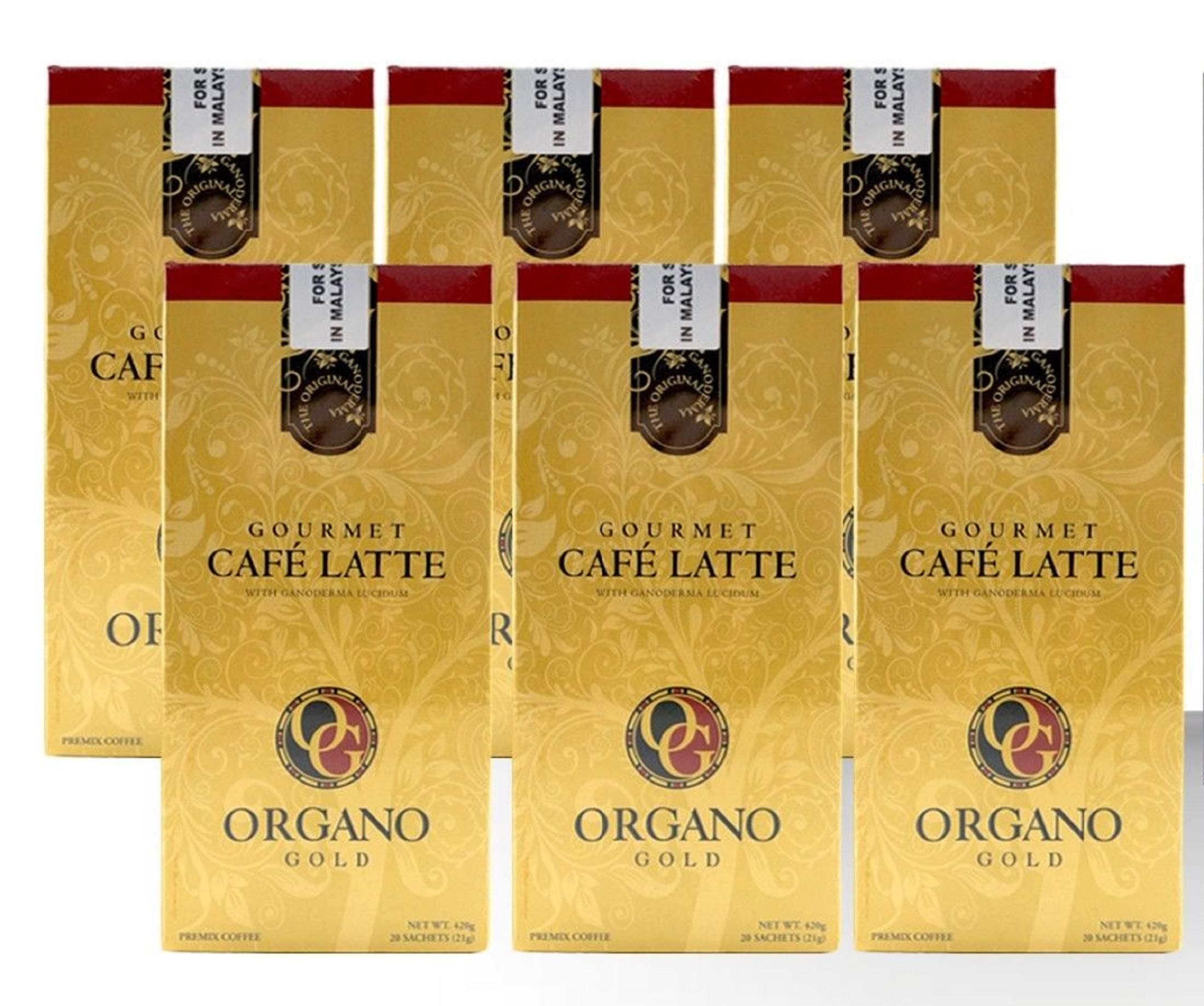 6 Box 100% Certified Organic Organic Ganoderma Gourmet Organo Gold Cafe Latte Offer Free Express