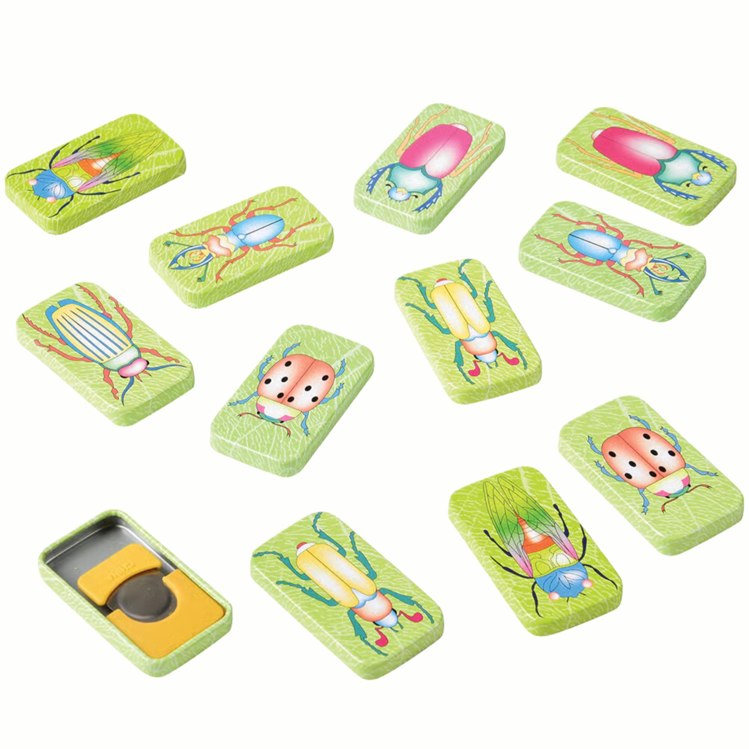 U. S. Toy Bug Clickers, Sturdy Metal/Plastic Noise Makers, Assorted Designs, 1” x 1.75, Birthday Gift for Toddlers, Party Favors, Pack of 12