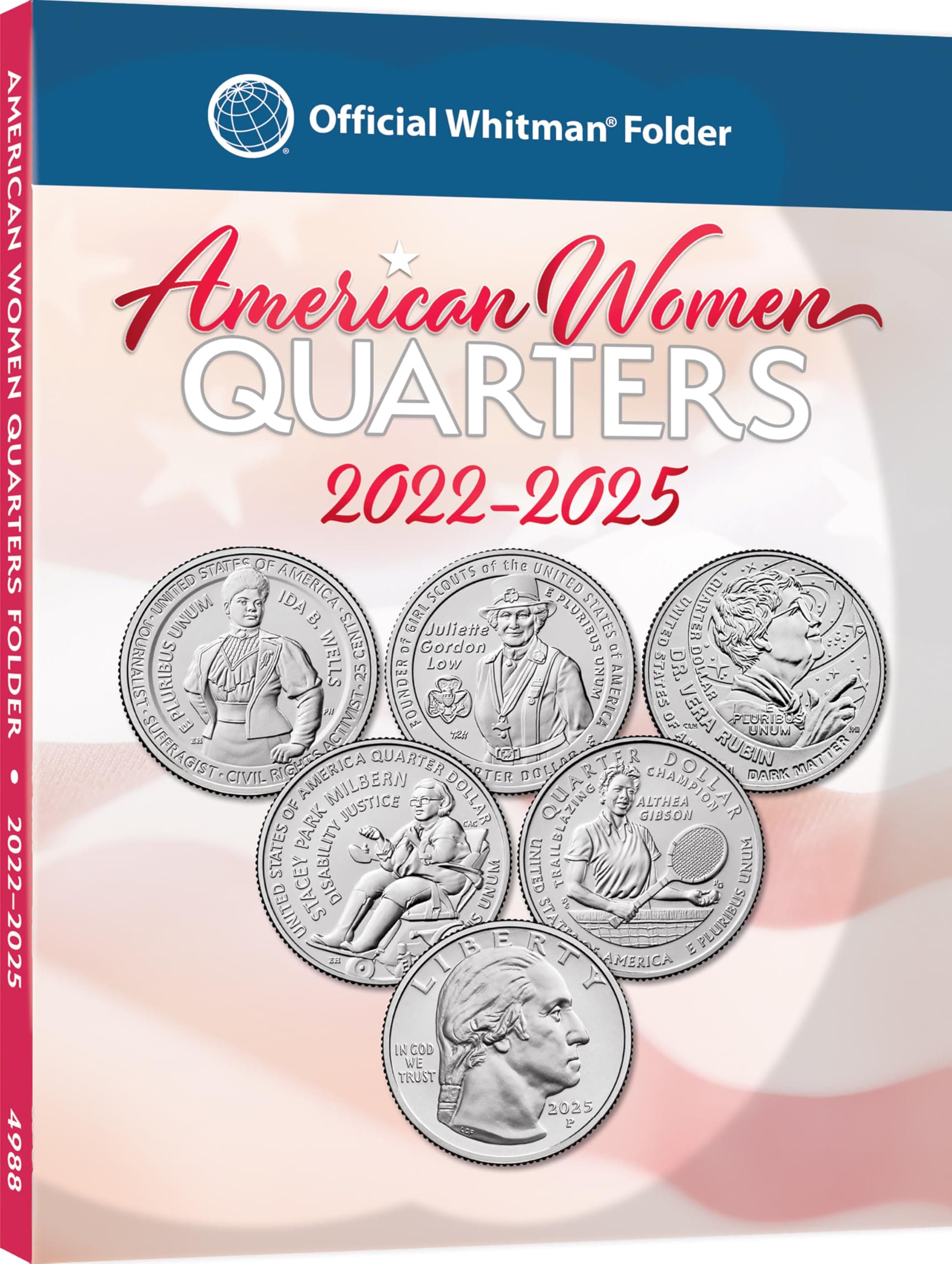 Official Whitman® Coin Folder - American Women Quarters: 2022-2025 (Single Mint)