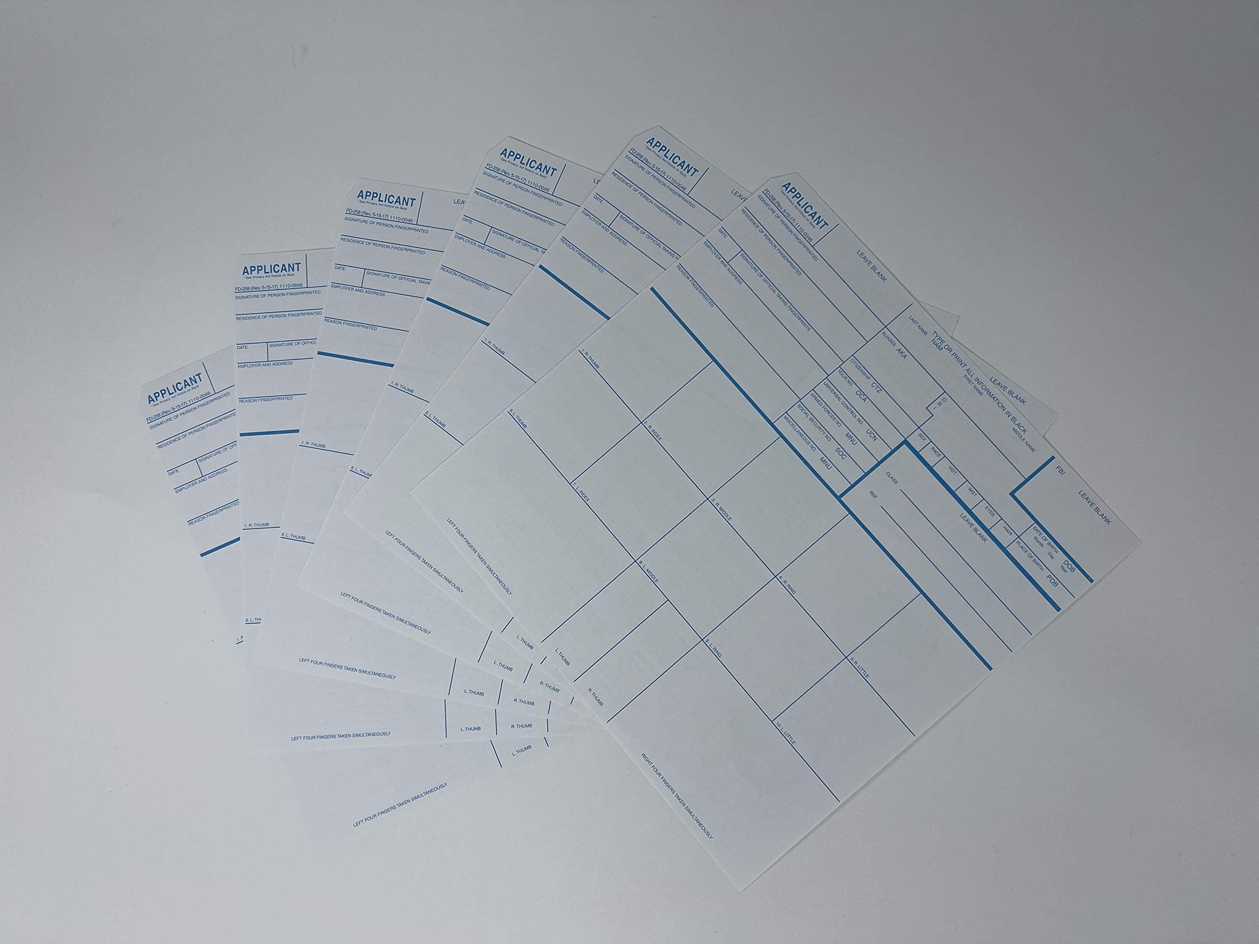 Fingerprint Cards FD-258 25 Pack