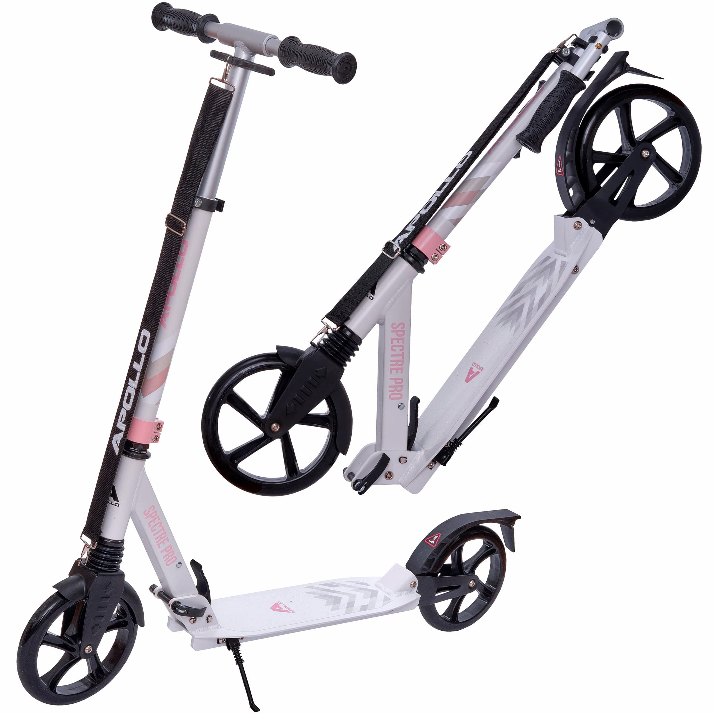 Spectre Blazer Apollo Pro big wheel city scooter with double spring, roller folding, adjustable height for adults and children, 200 mm wheel