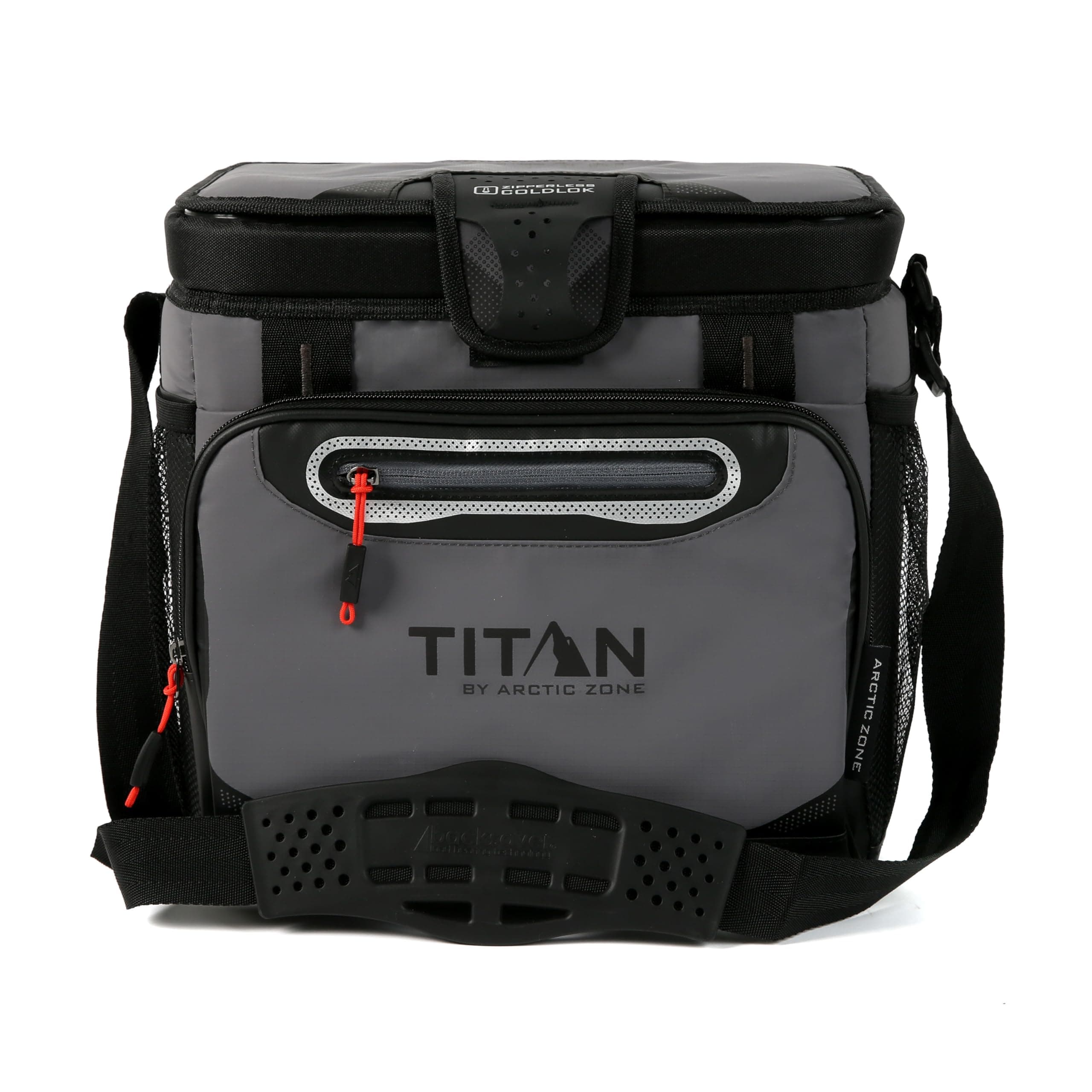 Titan Deep Freeze Cooler Zipperless Hardbody Cooler - Deep Freeze Insulation, HardBody Liner, and SmartShelf