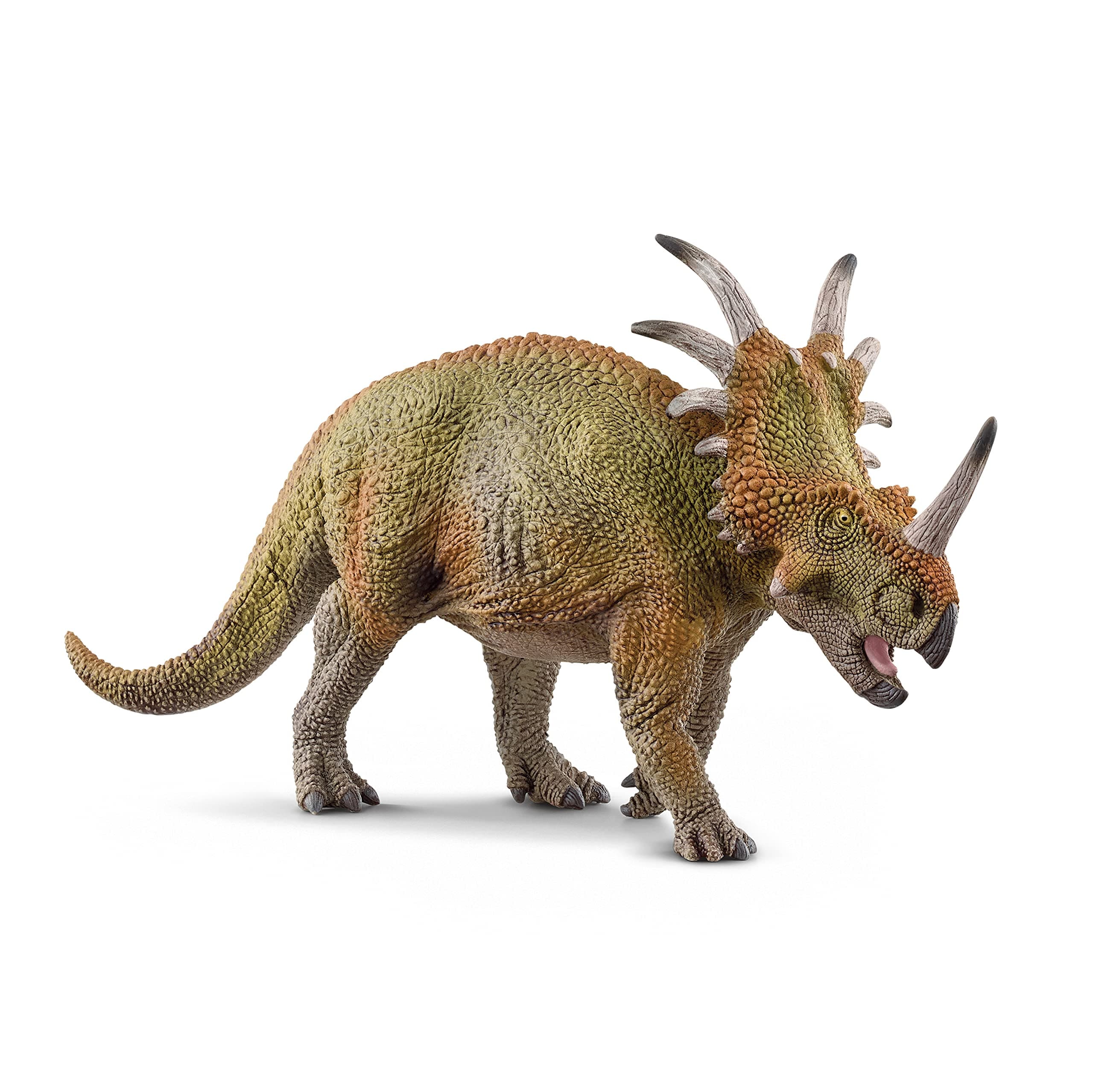 Dinosaurs Realistic Styracosaurus Dinosaur Figure - Authentic and Detailed Prehistoric Jurassic Dino Toy, Highly Durable for Education and Fun for Boys and Girls, Ages 4+