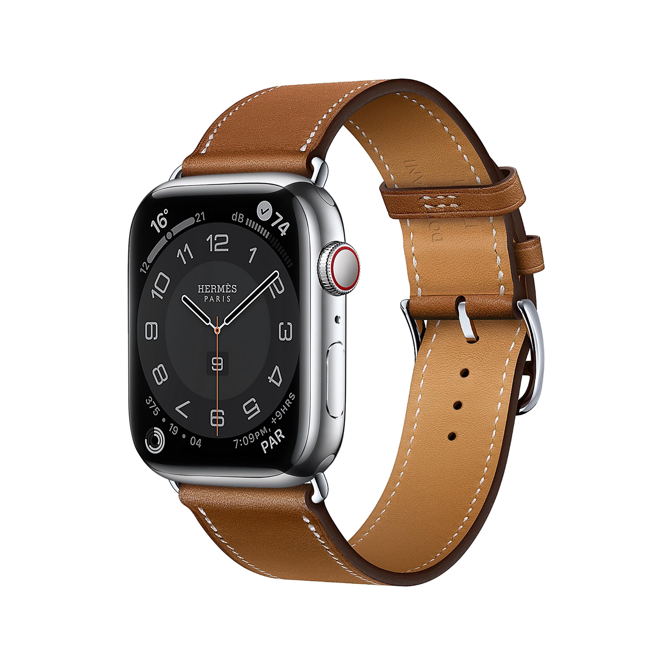 LB1 Leather Band for Apple Watch Bands Women Men Se Ultra 2 40mm 44mm 46mm 42mm 45mm 41mm 38mm 49mm Series 10 9 8 7 6 5 4 3 iWatch Strap Silicone Brown